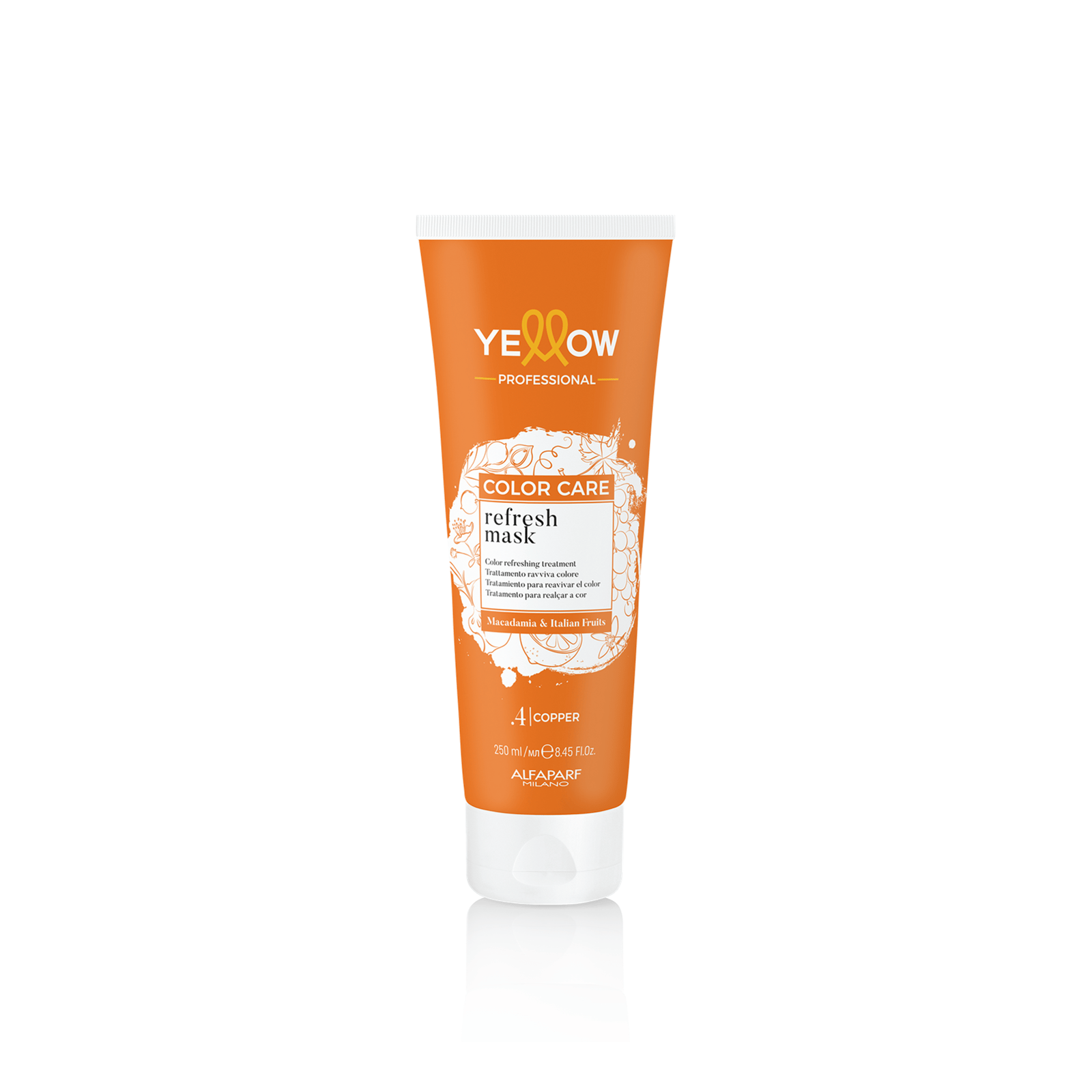 Yellow Professional Color Care Refresh Mask .4 Copper 250ml