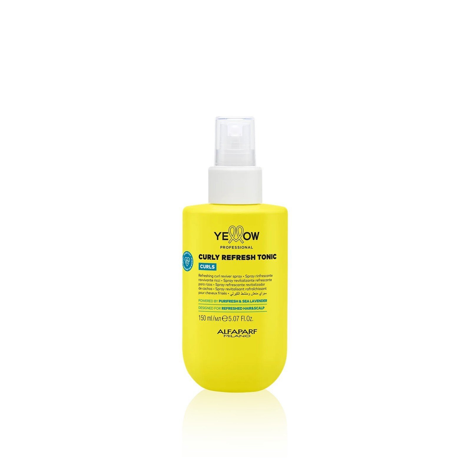 Yellow Professional Curls Curly Refresh Tonic 150ml