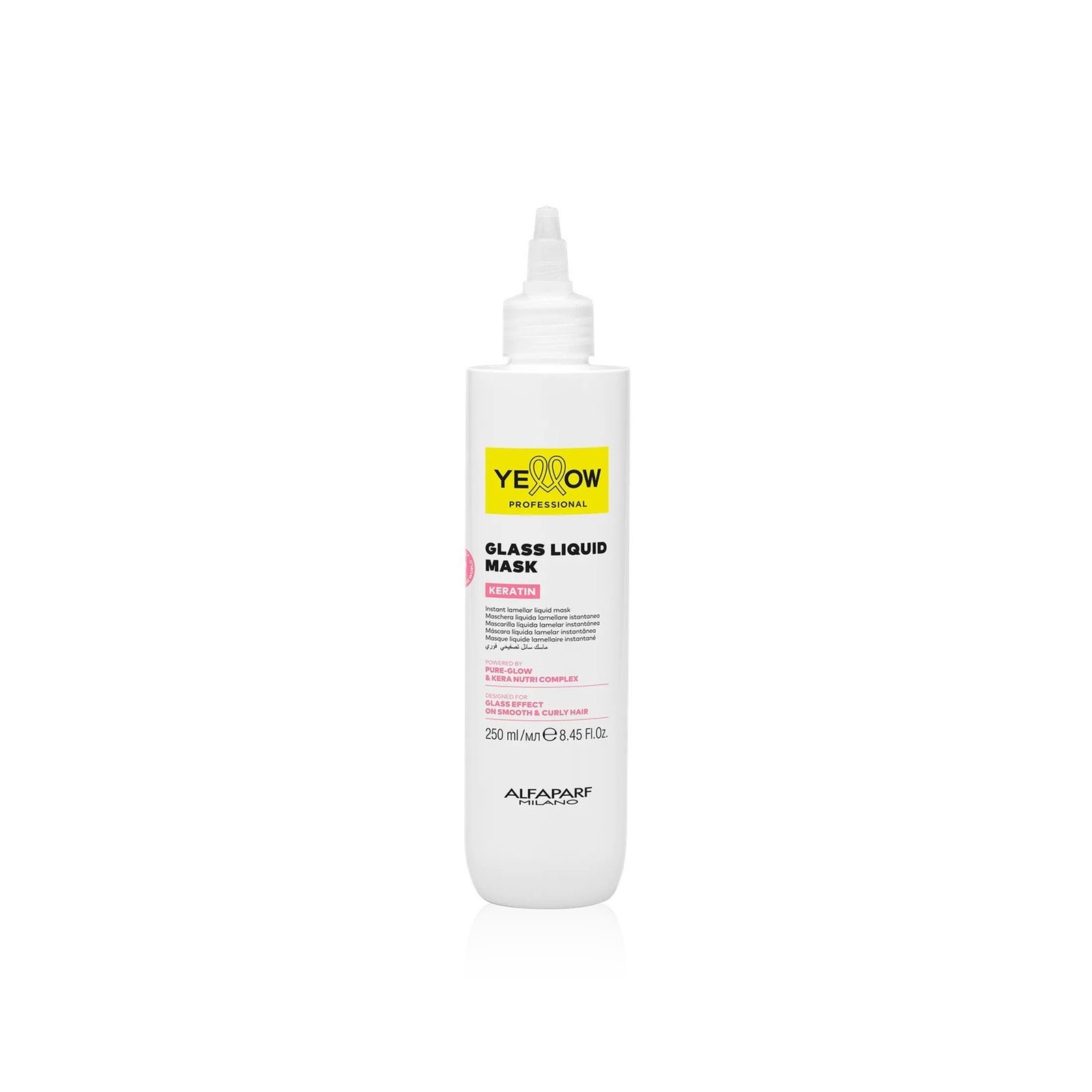 Yellow Professional Keratin Glass Liquid Mask 250ml