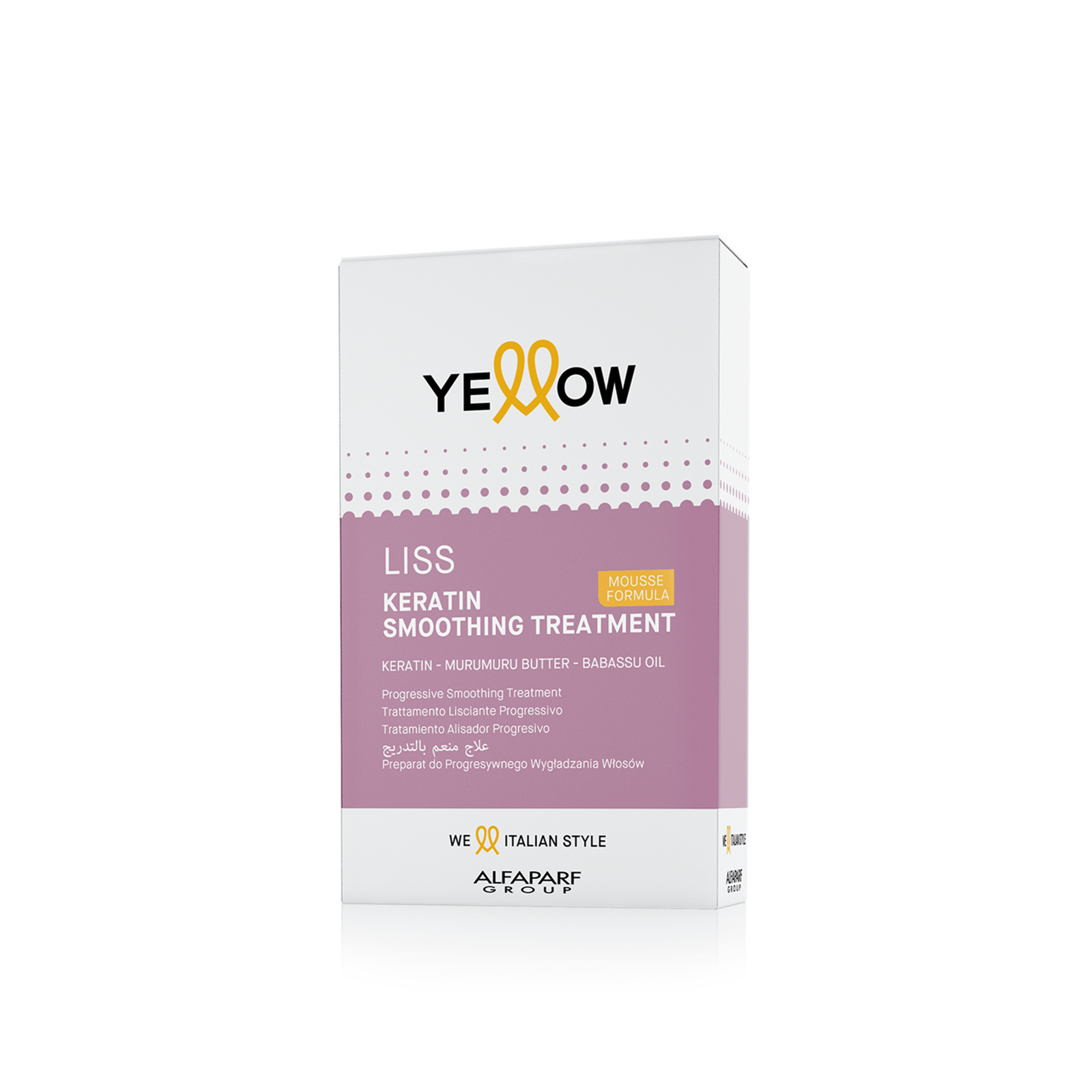 Yellow Professional Liss Keratin Smoothing Treatment Kit