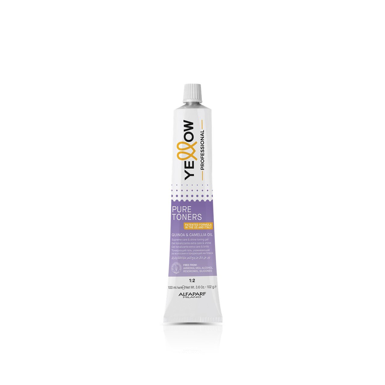 Yellow Professional Pure Toners Supreme Care & Shine Toning Gel