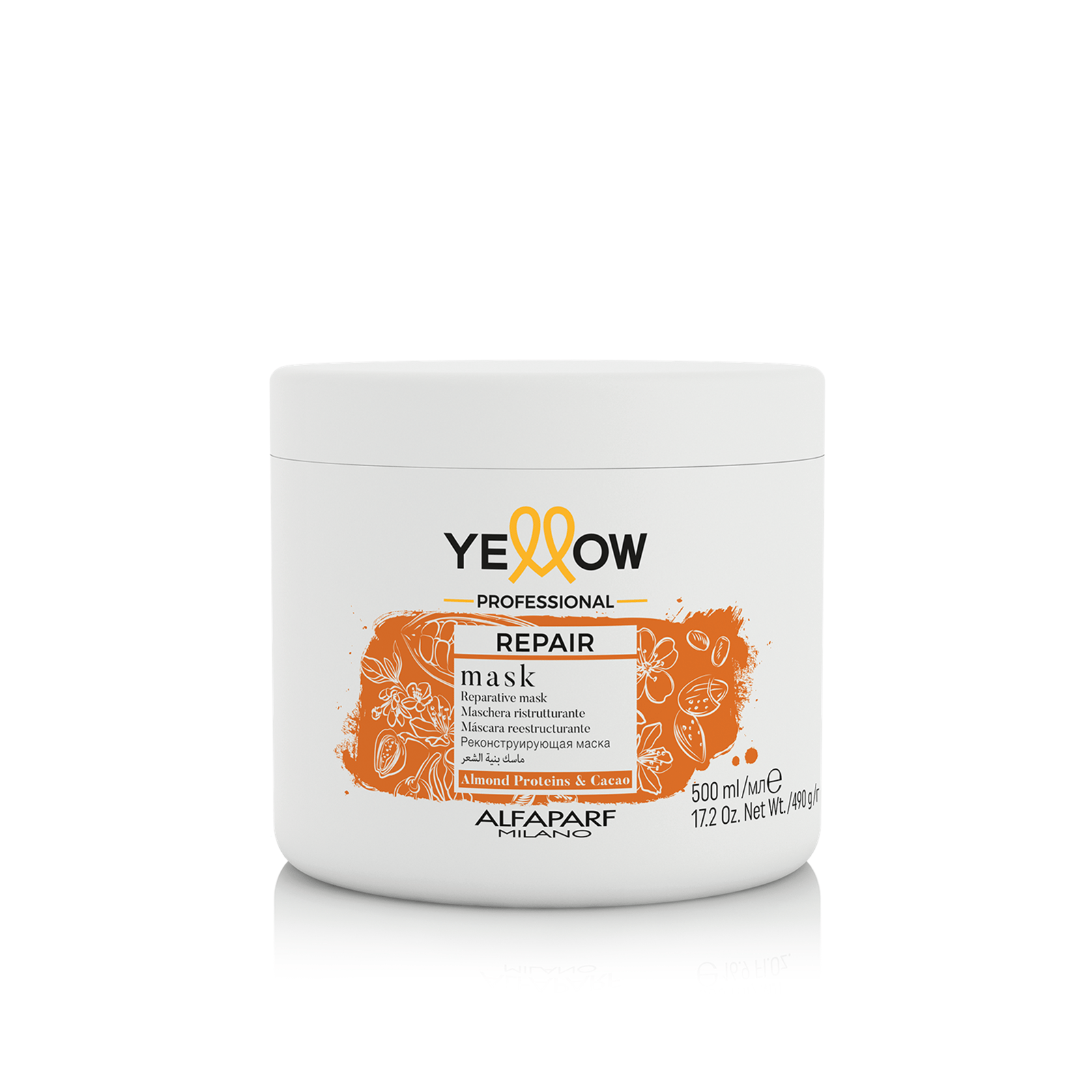 Yellow Professional Repair Mask 500ml (17.2 fl oz)