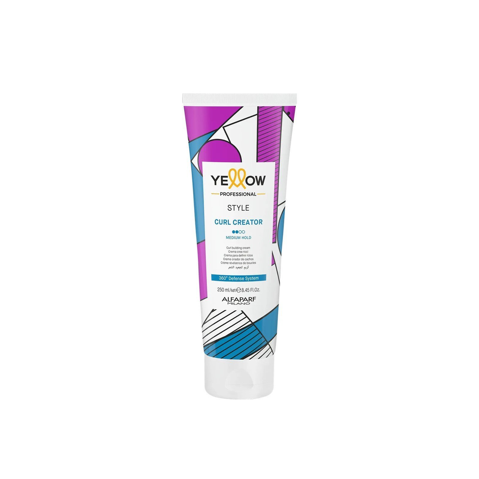 Yellow Professional Style Curl Creator Cream 250ml