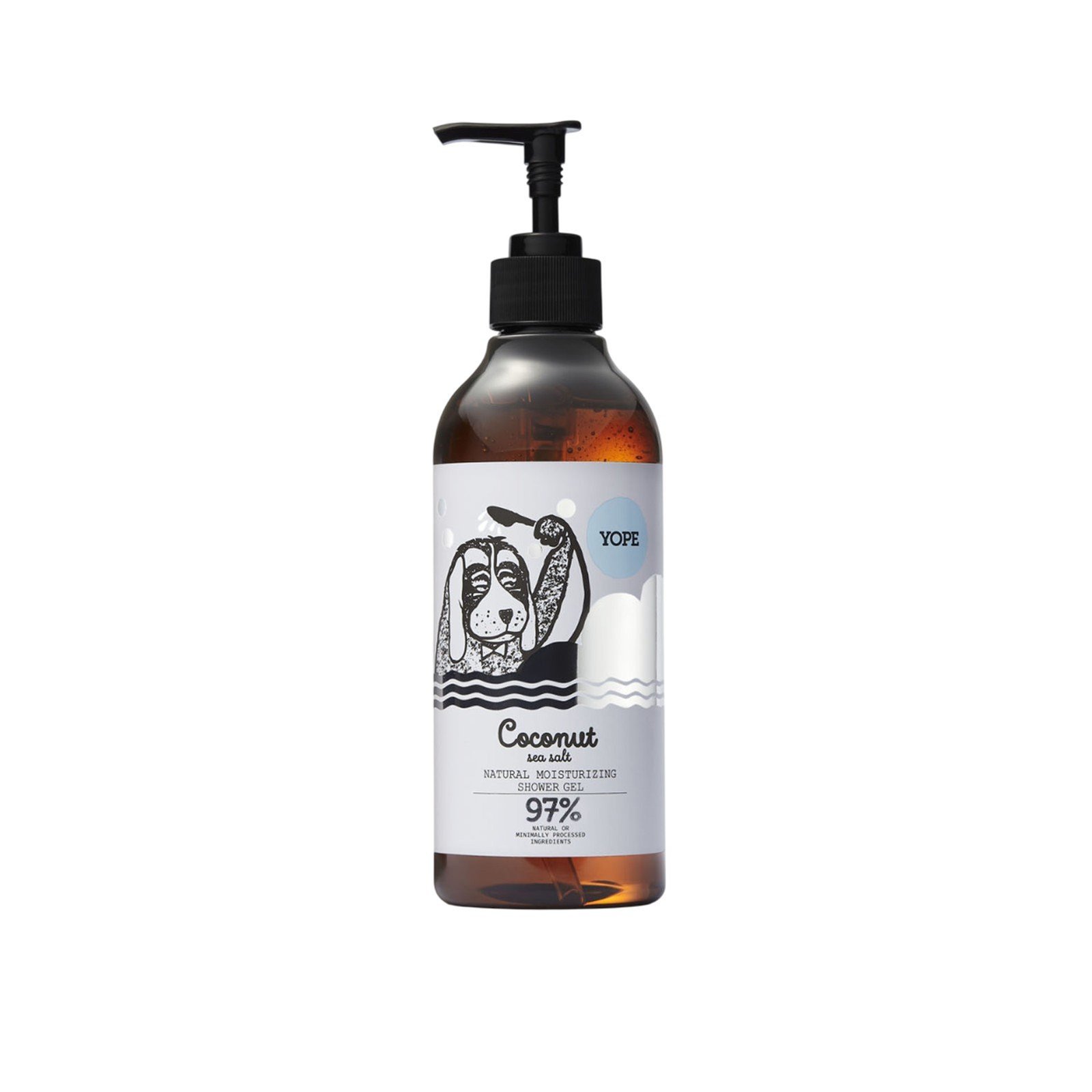 Yope Coconut and Sea Salt Natural Moisturizing Shower Gel 400ml
