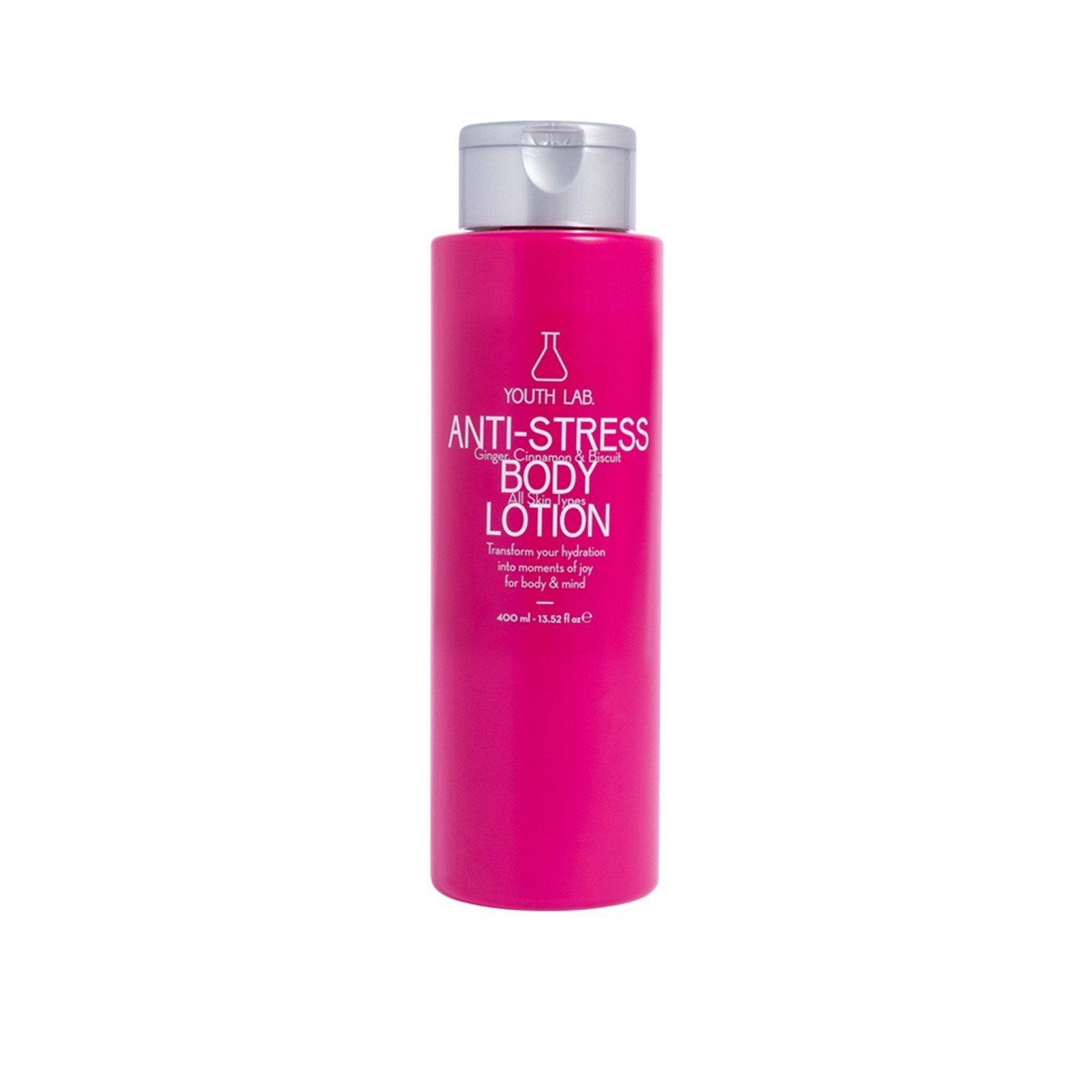 YOUTH LAB Anti-Stress Body Lotion Ginger, Cinnamon & Biscuit 400ml (13.52floz)