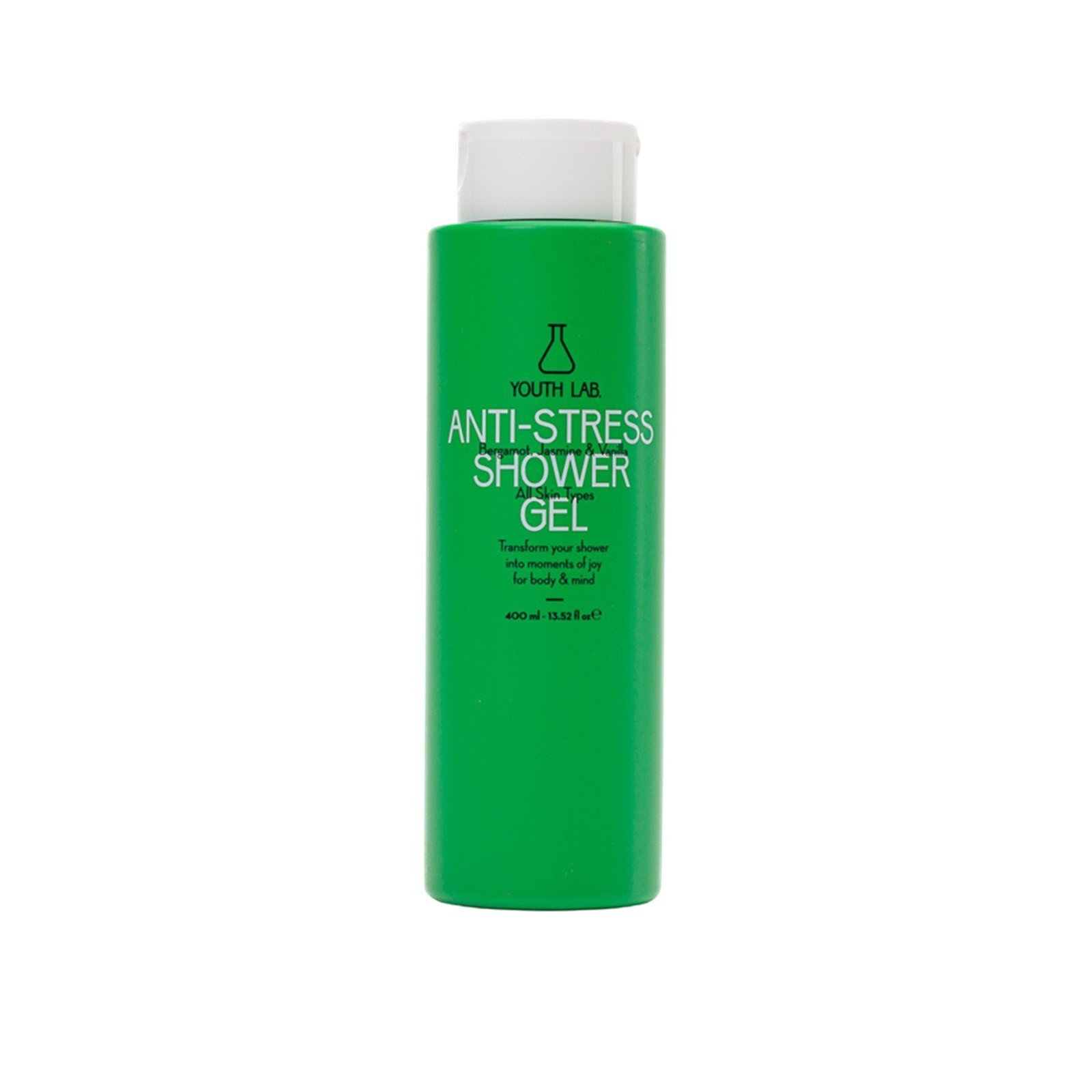 YOUTH LAB Anti-Stress Shower Gel Bergamot, Jasmine & Vanilla 400ml