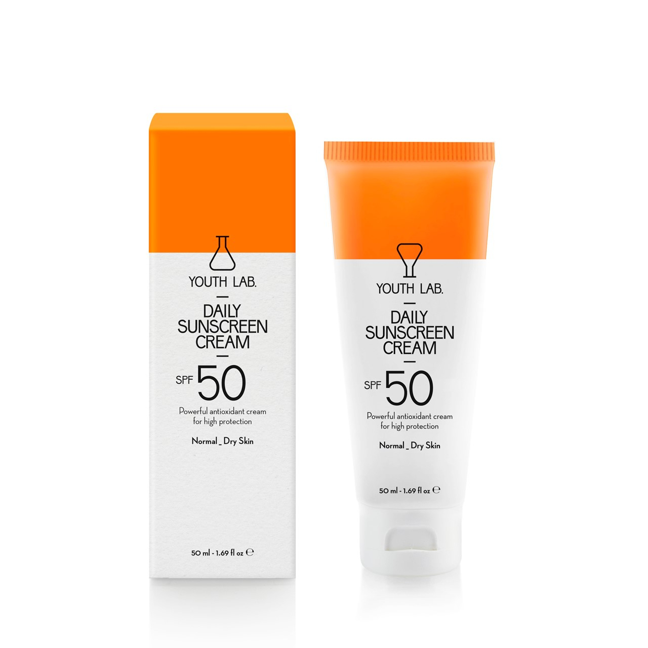 YOUTH LAB Daily Sunscreen Cream SPF50 Normal Skin 50ml (1.69fl oz)
