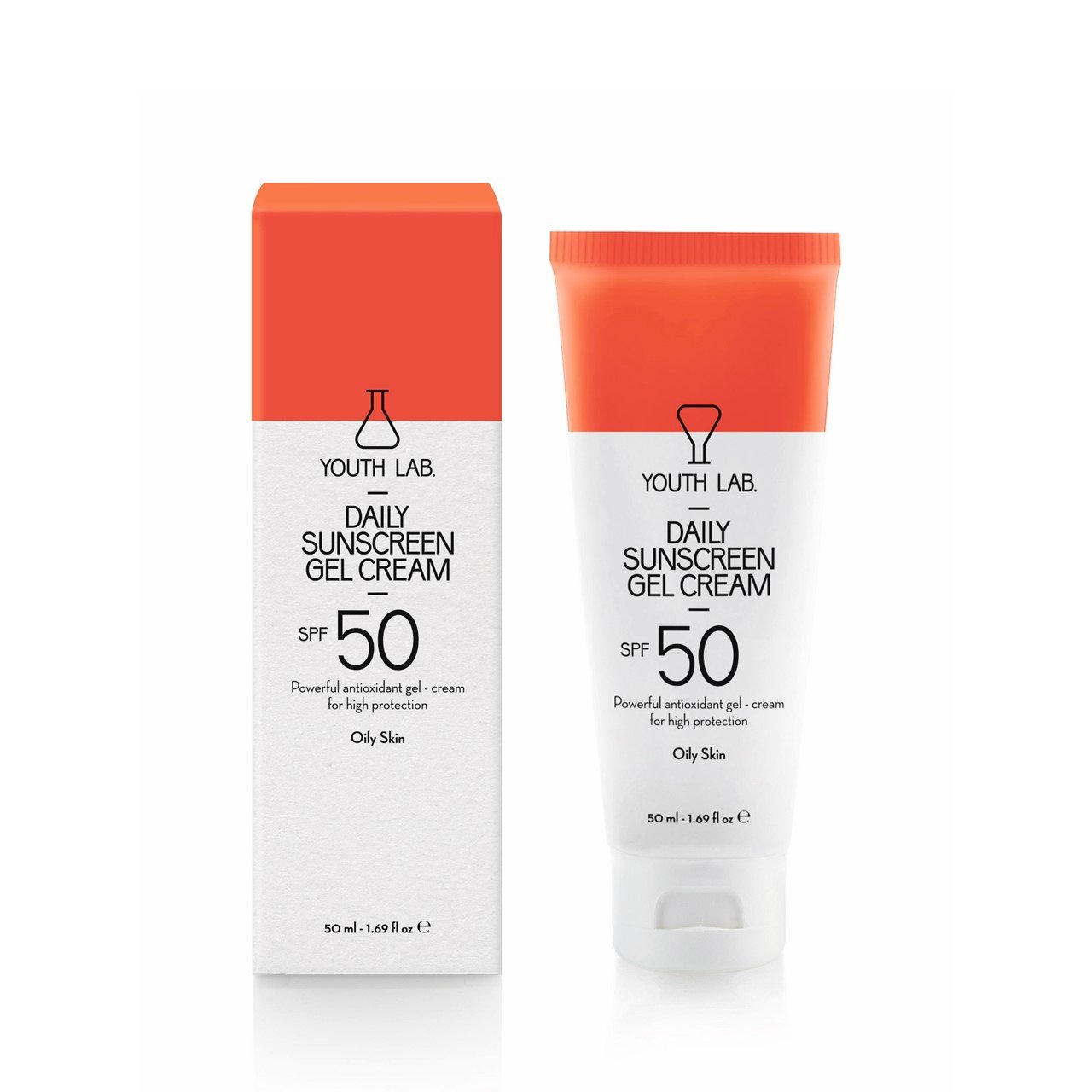 YOUTH LAB Daily Sunscreen Gel Cream SPF50 Oily Skin 50ml (1.69fl oz)