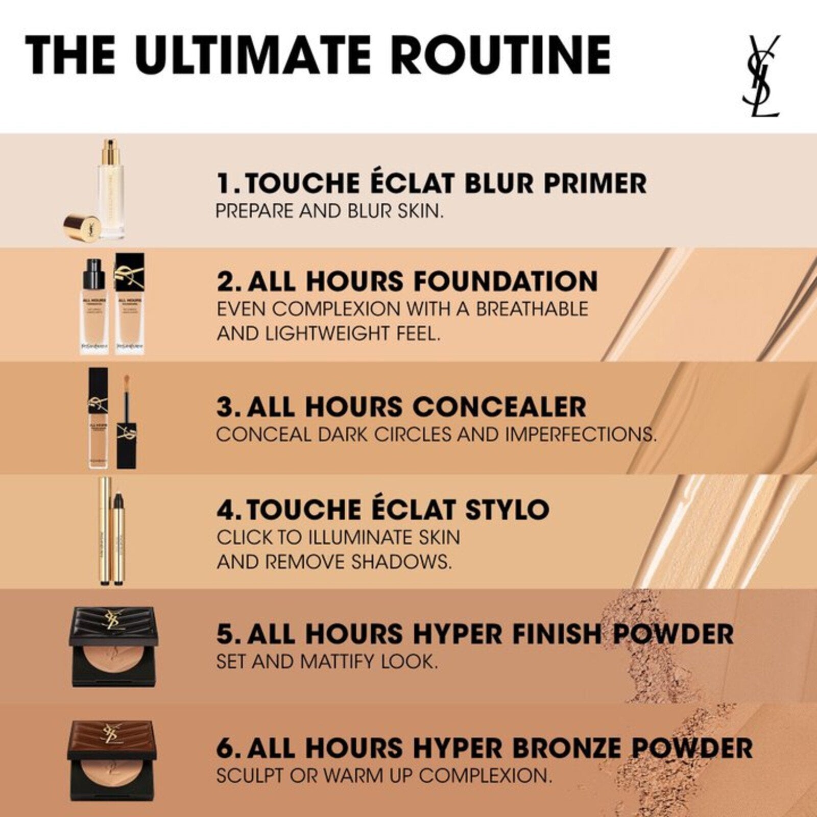 Yves Saint Laurent All Hours Hyper Bronze Powder 02 Buff Dune 7.5g
