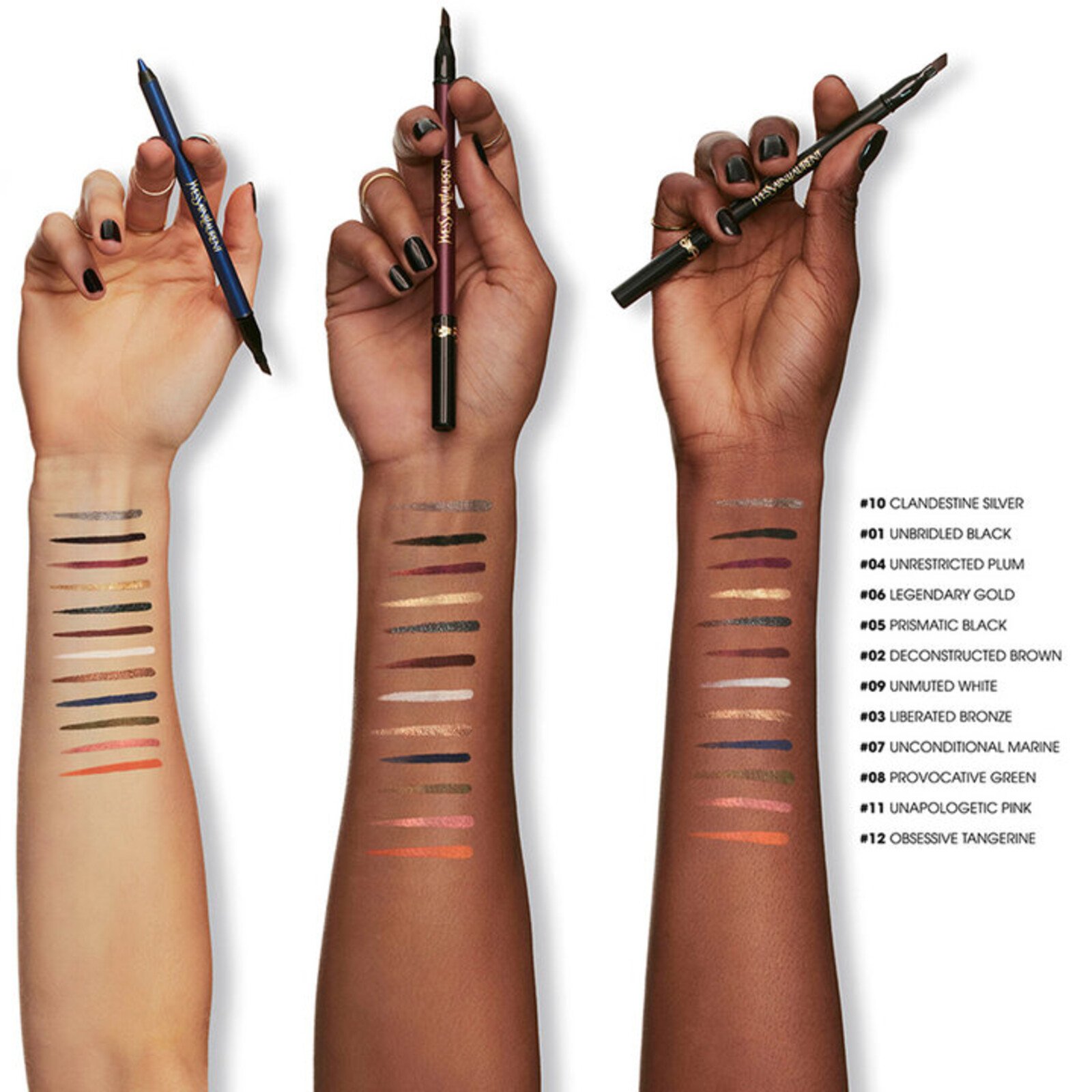 Yves Saint Laurent Lines Liberated Waterproof Eye Pencil 03 Liberated Bronze 1.20g