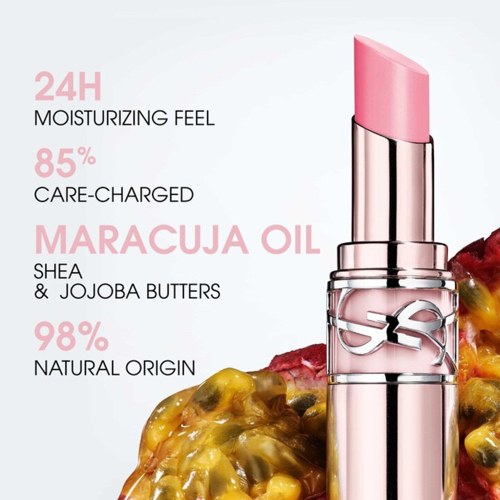 Yves Saint Laurent Loveshine Candy Glow Sheer-Shine Color & Care Lip Balm 1B Pink Sunrise 3.1g