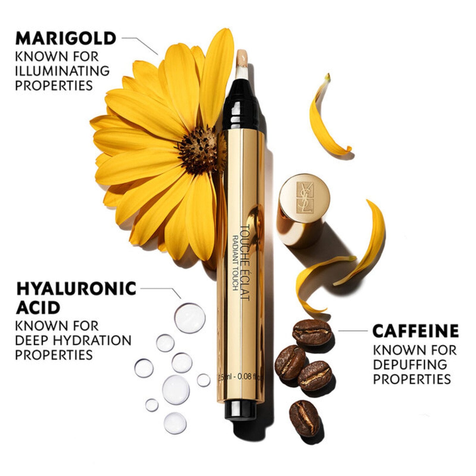 Yves Saint Laurent Touche Éclat Radiant Touch 1 Luminous Radiance 2.5ml