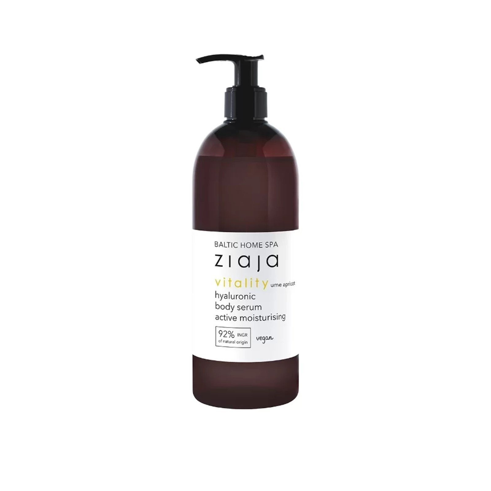 Ziaja Baltic Home Spa Vitality Hyaluronic Body Serum Active Moisturizing 400ml