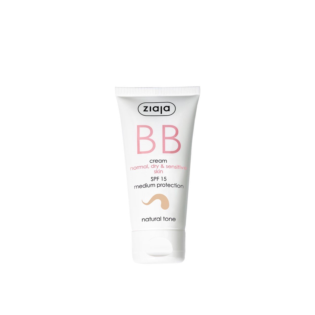 Ziaja BB Cream For Normal Dry & Sensitive Skin SPF15 Natural Tone 50ml