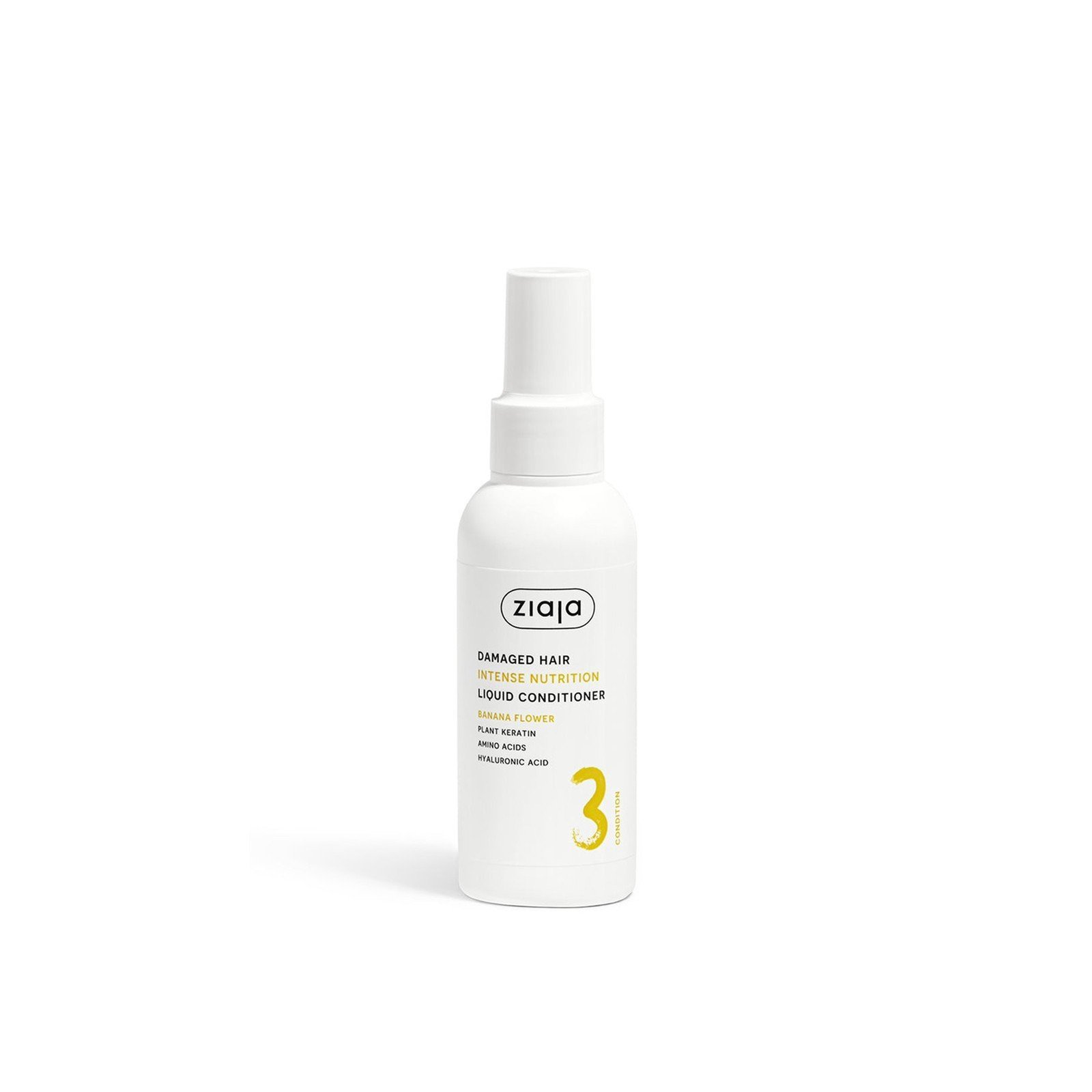 Ziaja Intense Nutrition Damaged Hair Banana Flower Liquid Conditioner 125ml