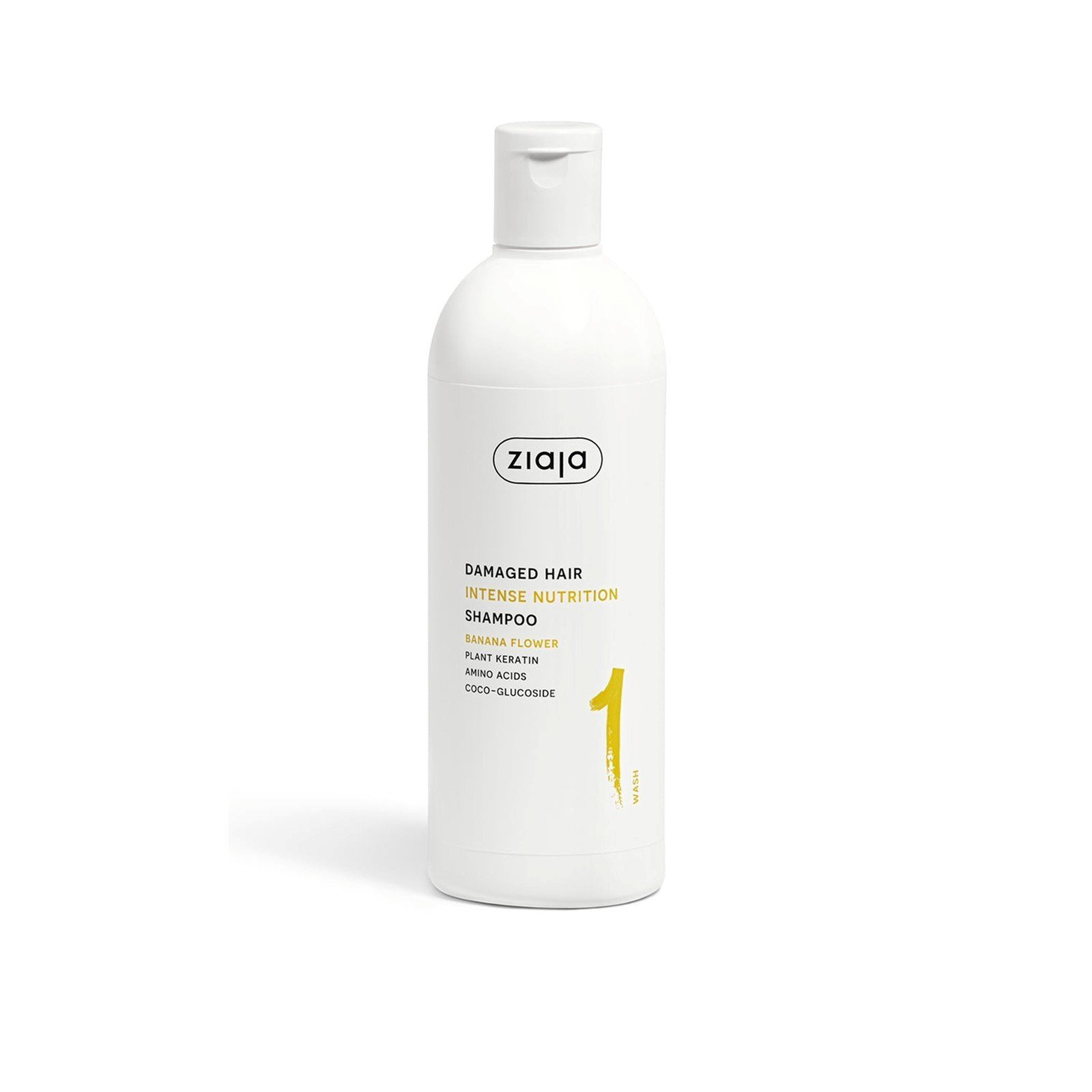 Ziaja Intense Nutrition Damaged Hair Banana Shampoo 400ml