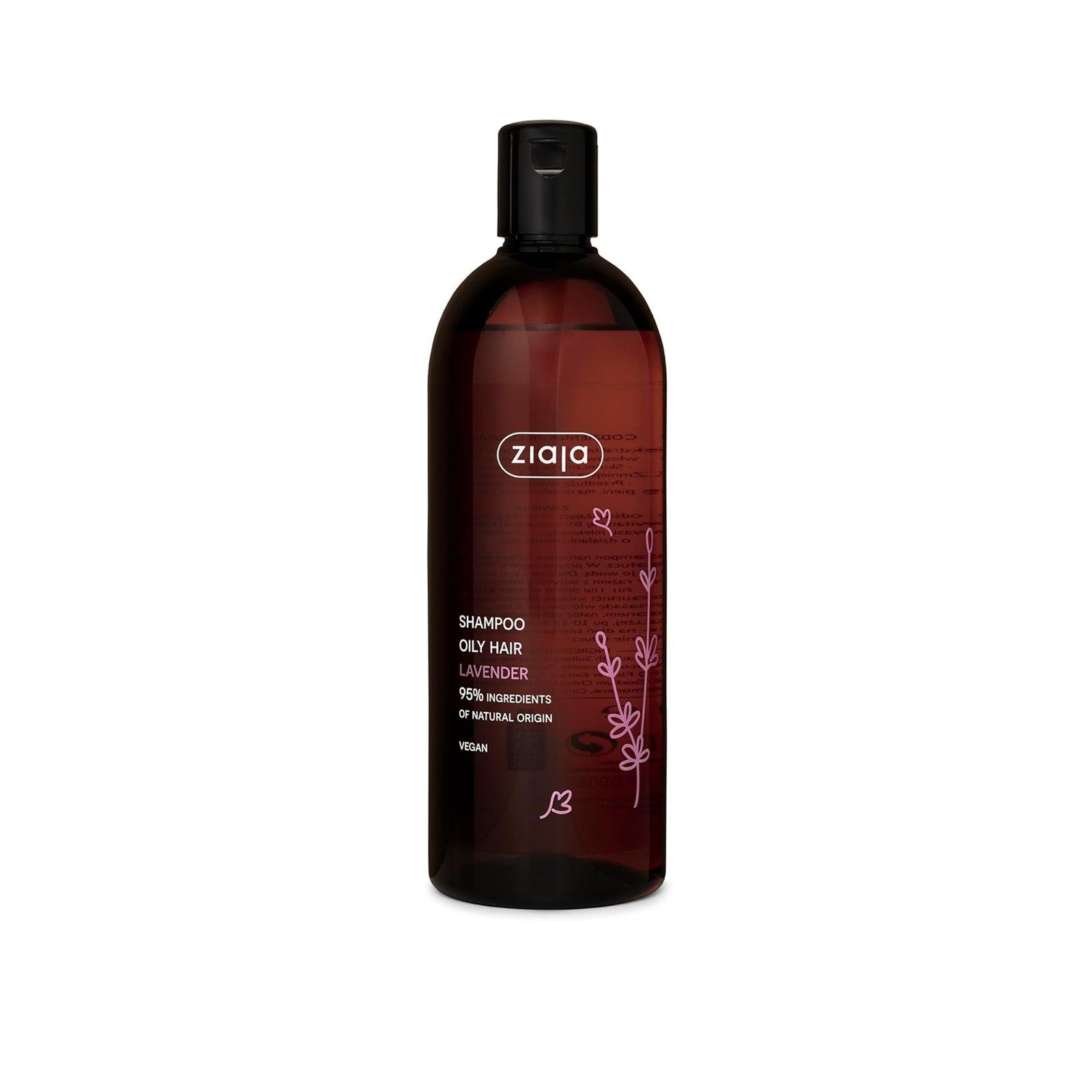 Ziaja Oily Hair Shampoo Lavender 500ml (17.6 fl oz)