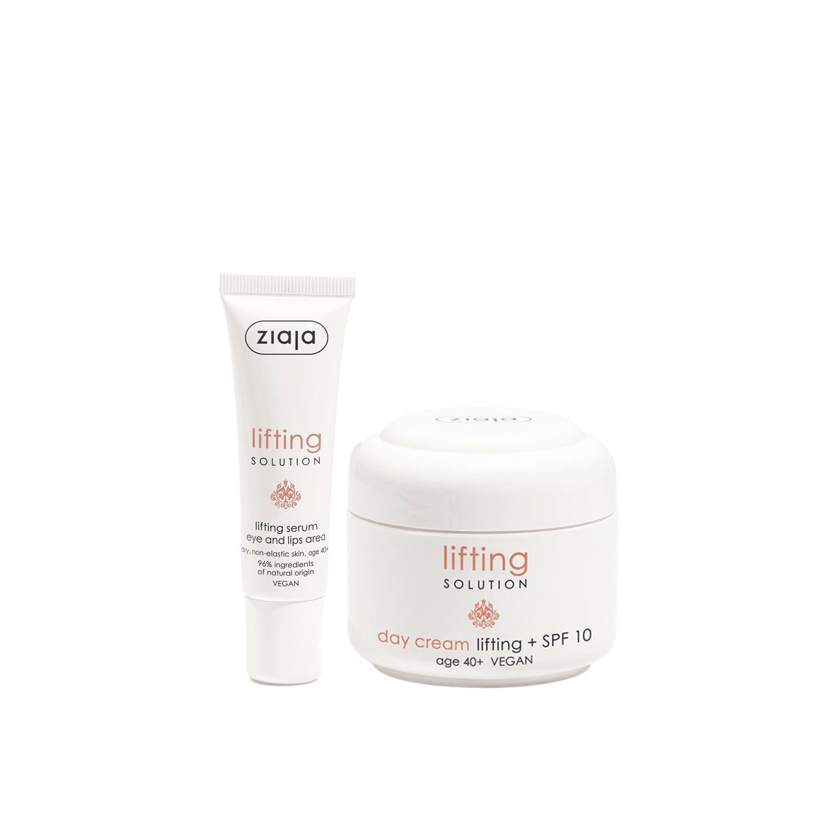 Ziaja Lifting Solution Day Cream SPF10 + Serum Eye and Lips