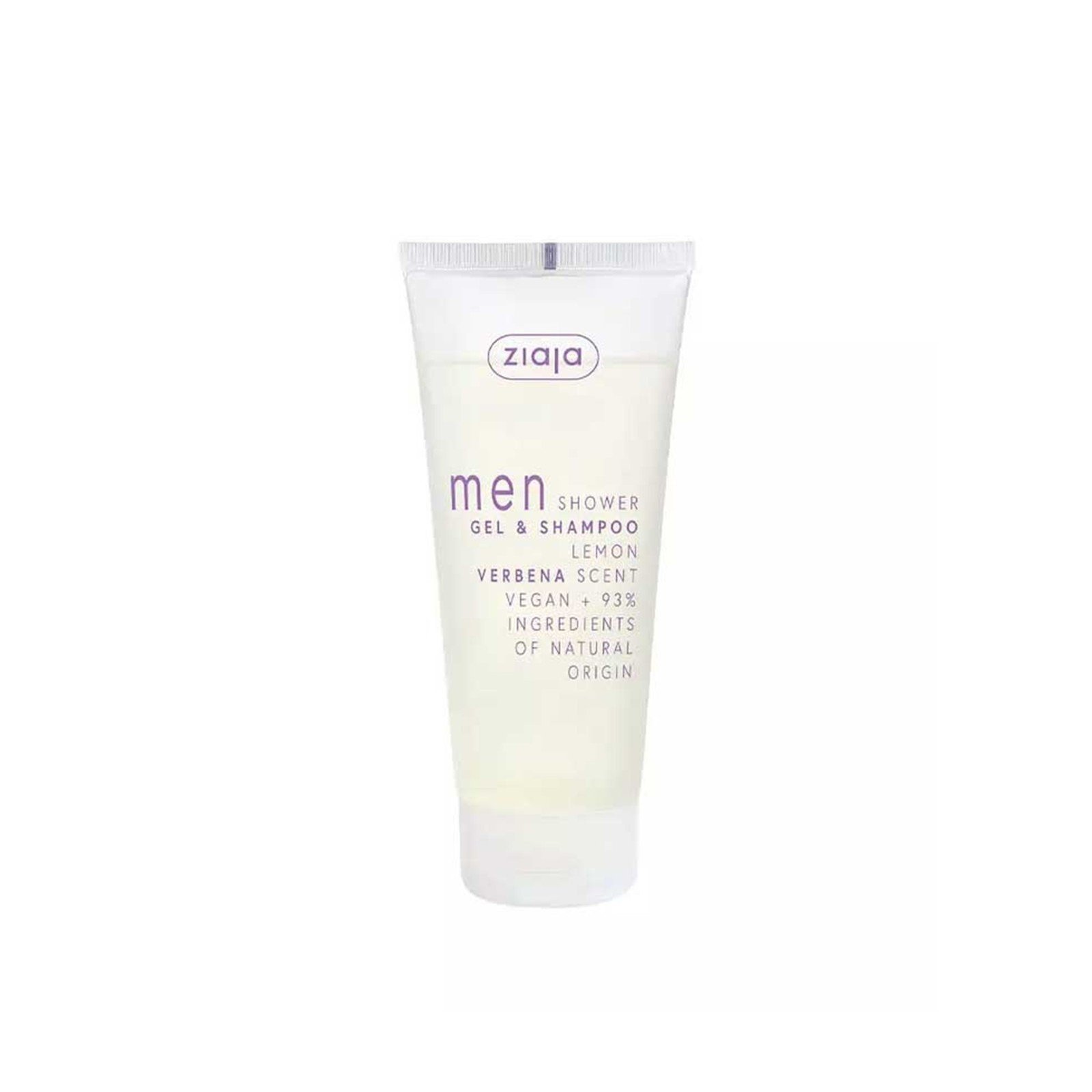 Ziaja Men Shower Gel & Shampoo Lemon Verbena Scent 200ml قطر