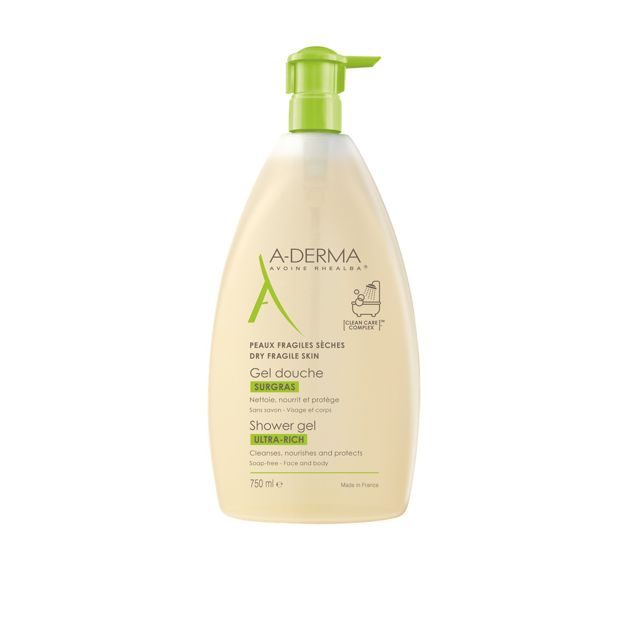 Buy ADerma Shower Gel UltraRich 750ml (25.36fl oz) · United Kingdom