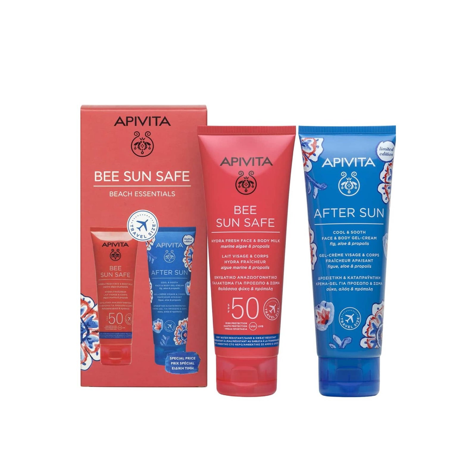 APIVITA Bee Sun Safe Beach Essentials Set Puerto Rico