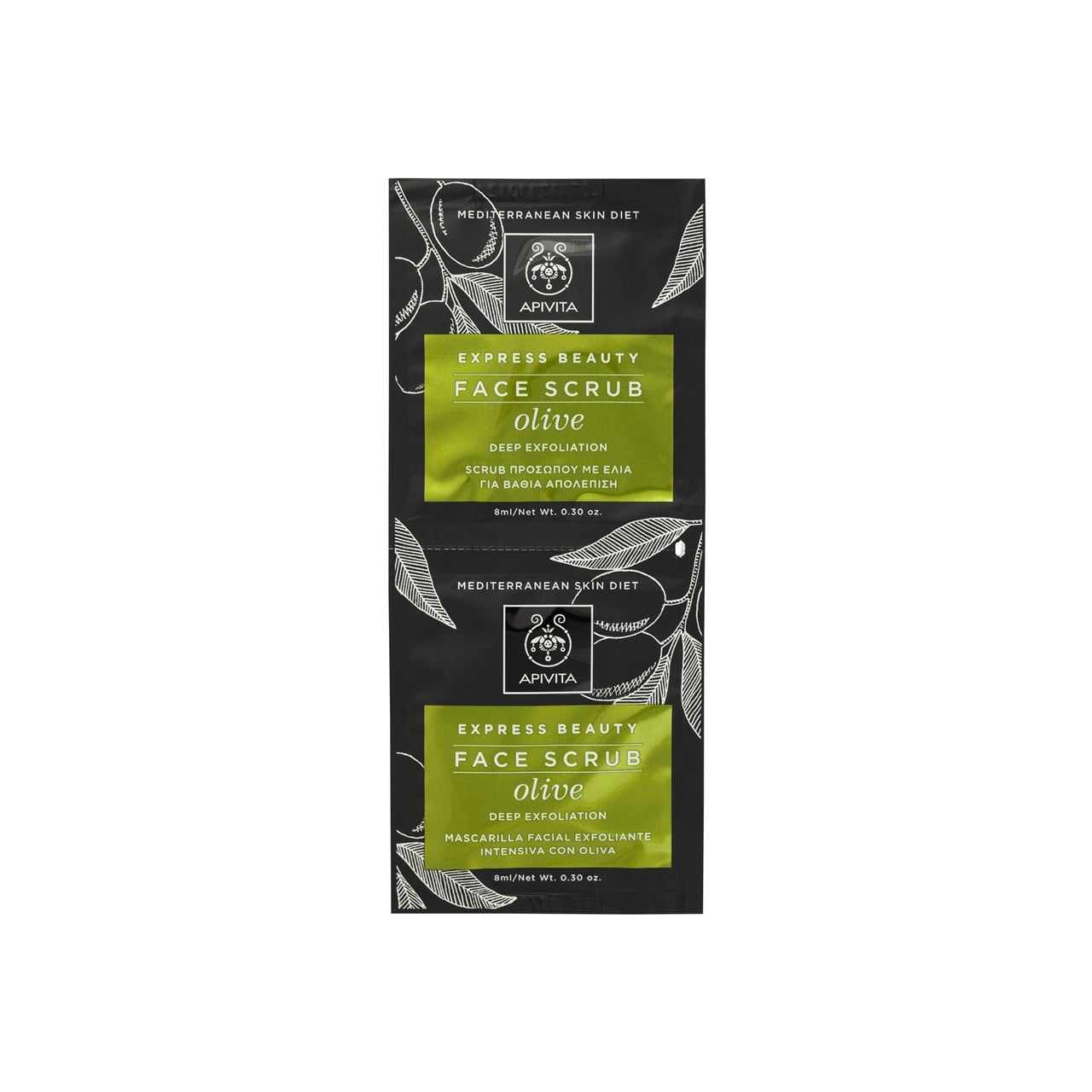 Buy APIVITA Express Beauty Face Scrub Olive 2x8ml (2x0.27fl oz) · USA