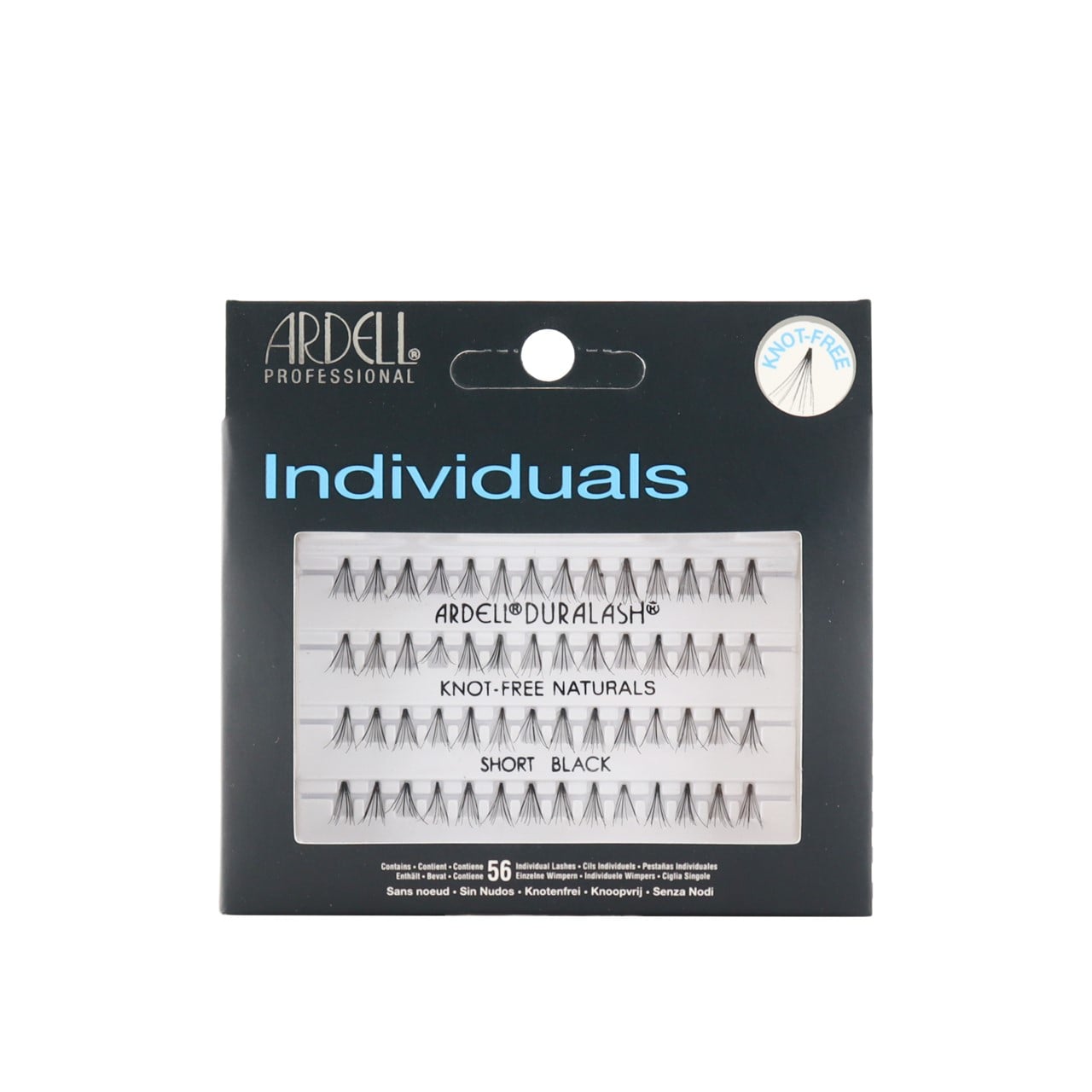 Ardell Individuals Lashes Knot-Free Naturals Short Black x56 Lithuania