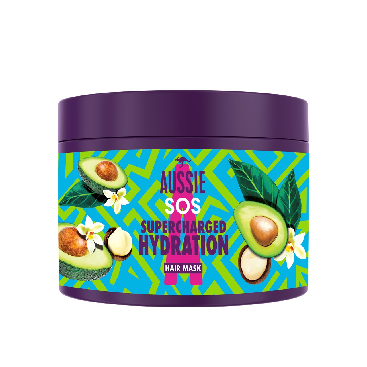 Aussie SOS Supercharged Moisture Hair Mask 450ml (15.22floz) United States