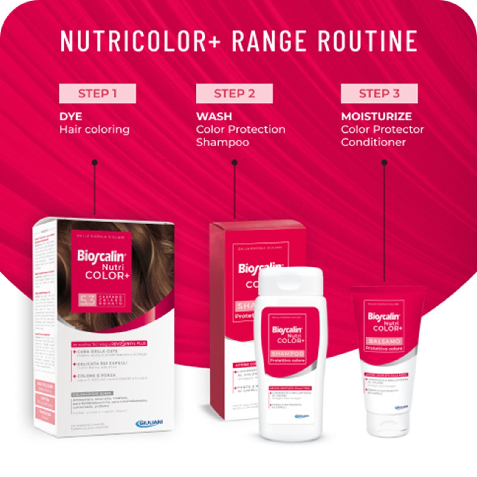 Bioscalin Nutri Color+ Permanent Hair Dye 7 Blonde USA