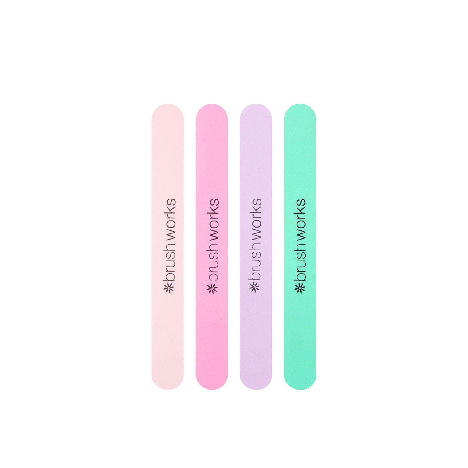 Buy Brushworks Coloured Nail Files X4 · Sri Lanka