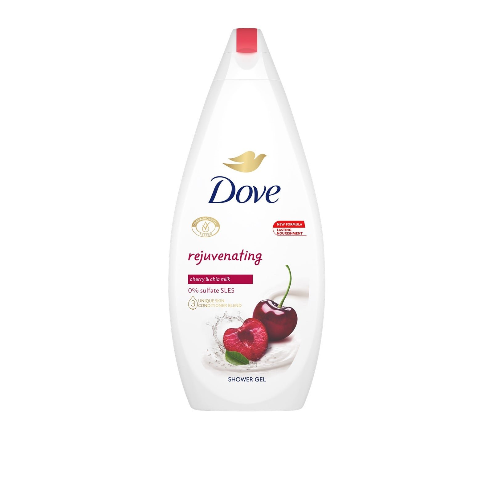 Compra Dove Rejuvenating Cherry & Chia Milk Shower Gel 720ml · Argentina