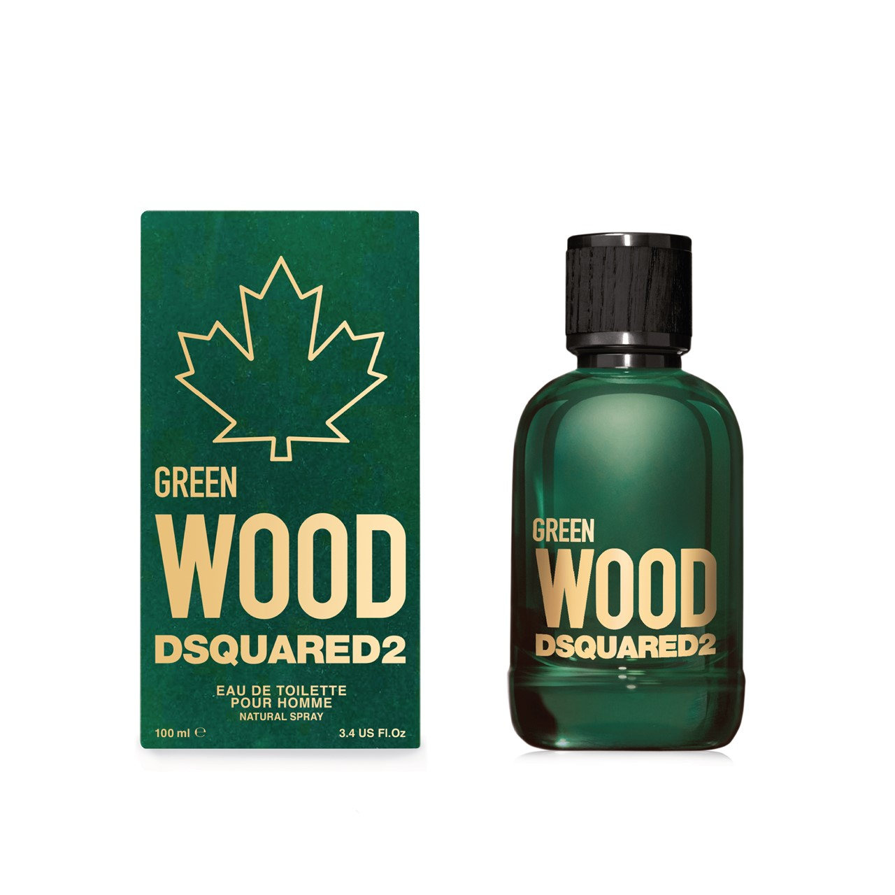 Buy Dsquared2 Green Wood Eau de Toilette 100ml · World Wide