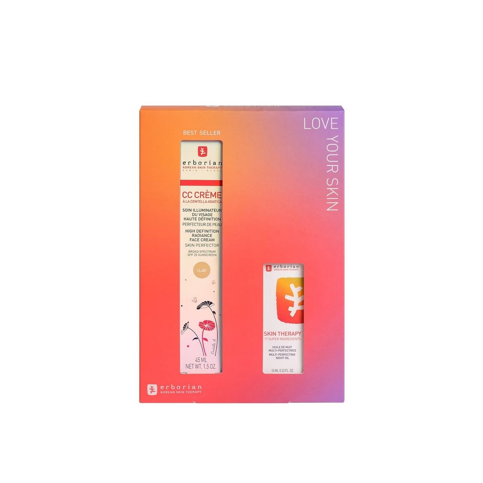 شراء Erborian CC Crème High Definition Radiance Cream SPF25 Clair 45ml