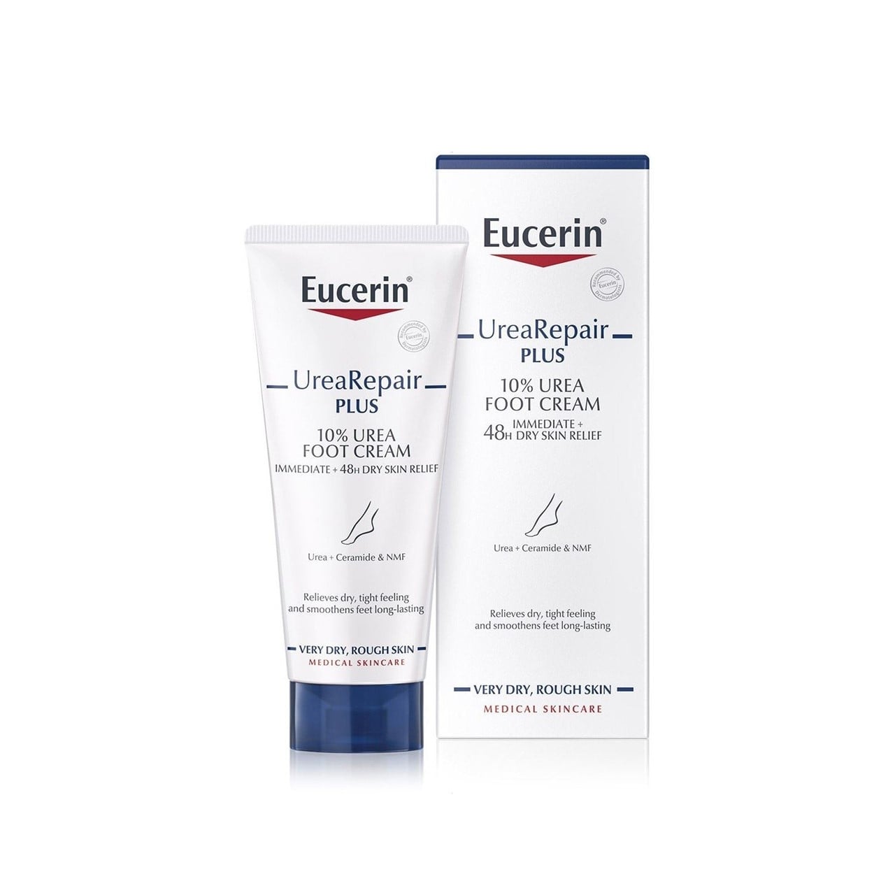 Buy Eucerin UreaRepair Plus Foot Cream 10 Urea 100ml · Thailand