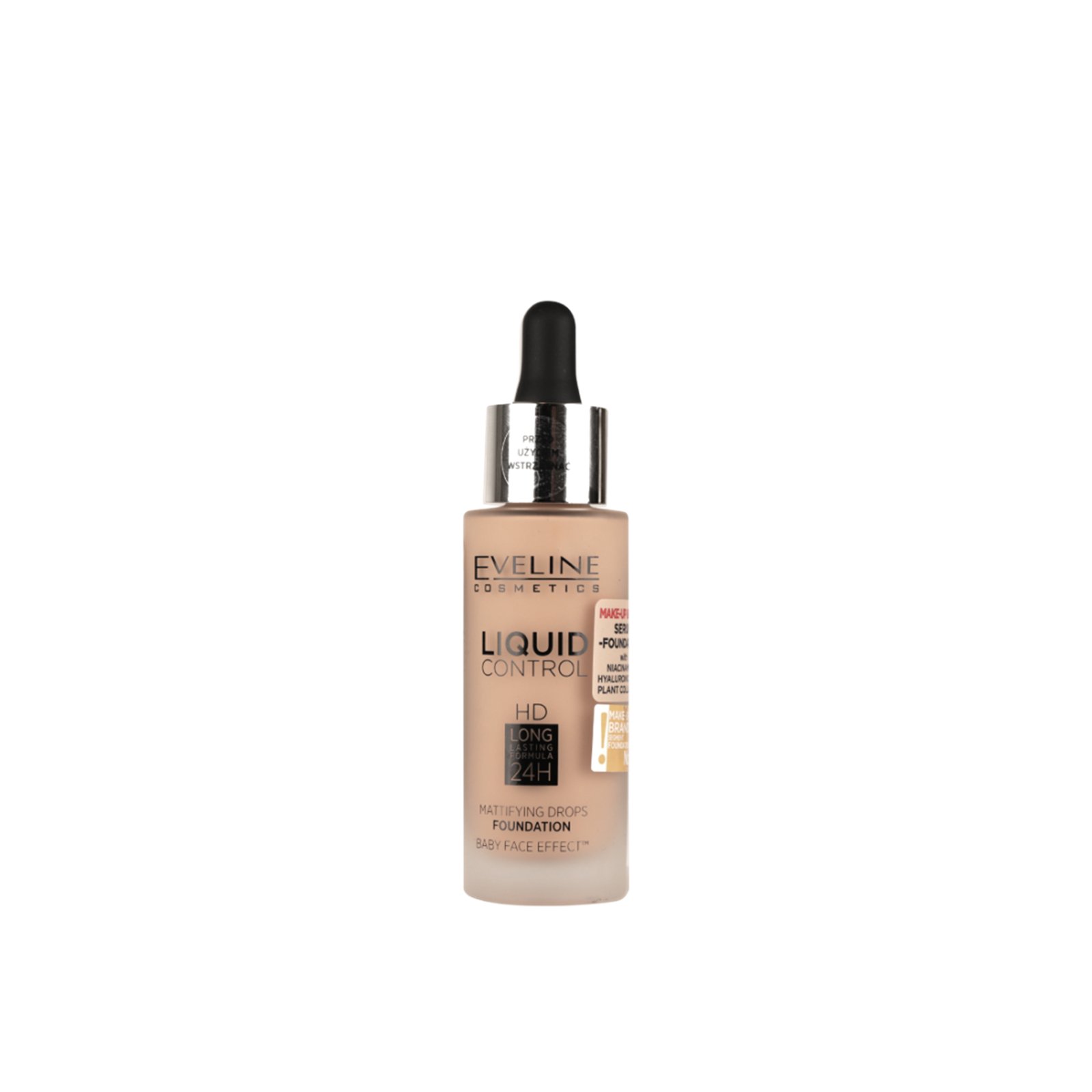 Buy Eveline Cosmetics Liquid Control HD 24h Mattifying Drops Foundation