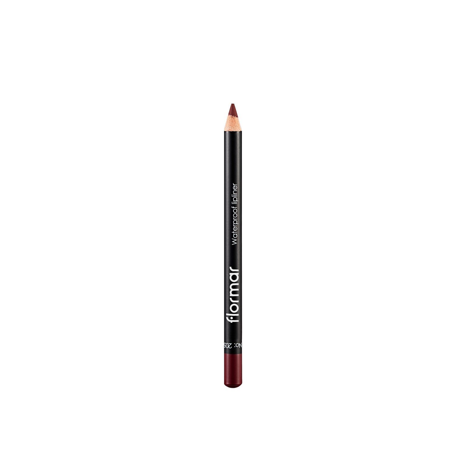 Buy Flormar Waterproof Lipliner 205 Elegant Bordeaux 1.14g · United
