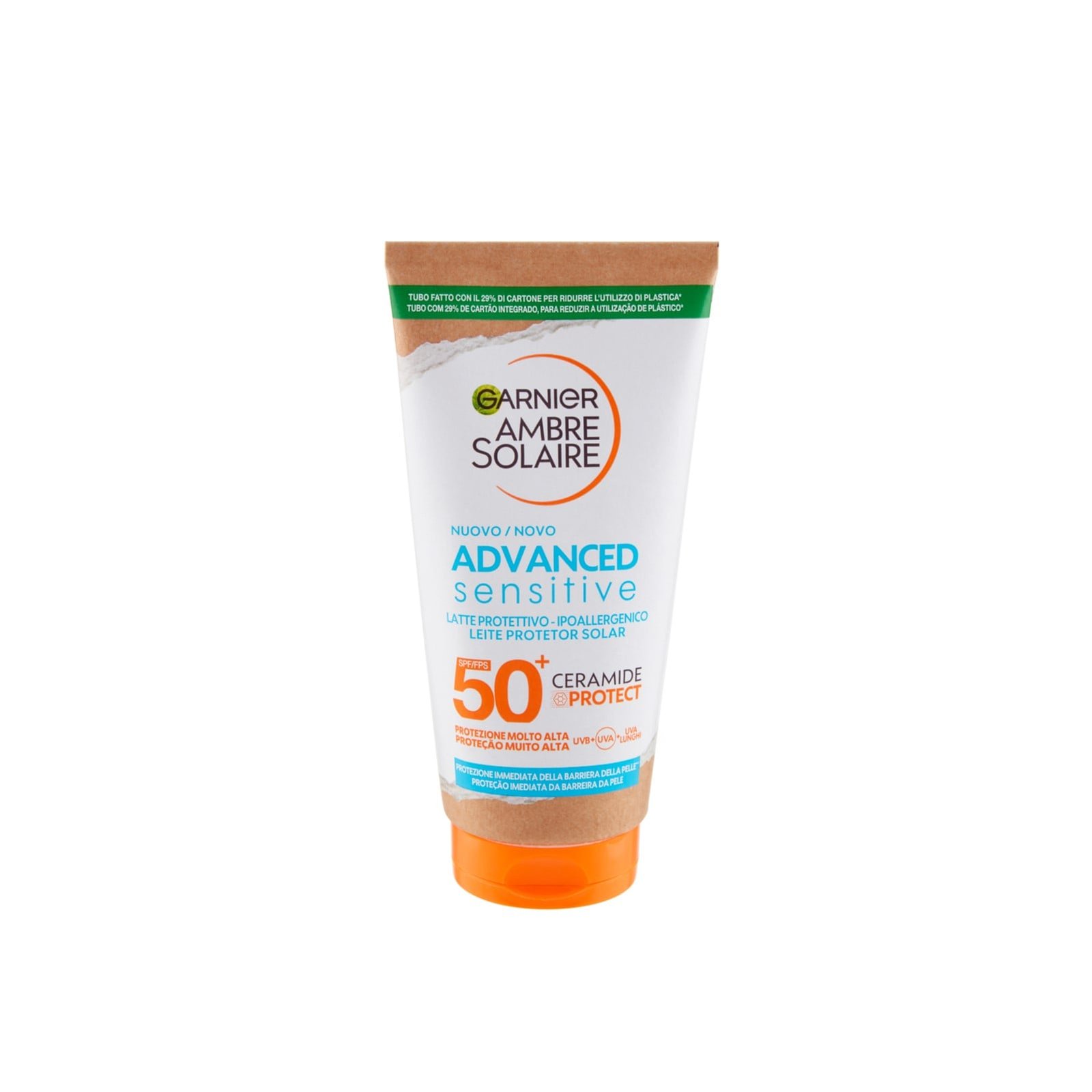 Garnier Ambre Solaire Advanced Sensitive Sun Cream SPF50+ 175ml (5.9floz)
