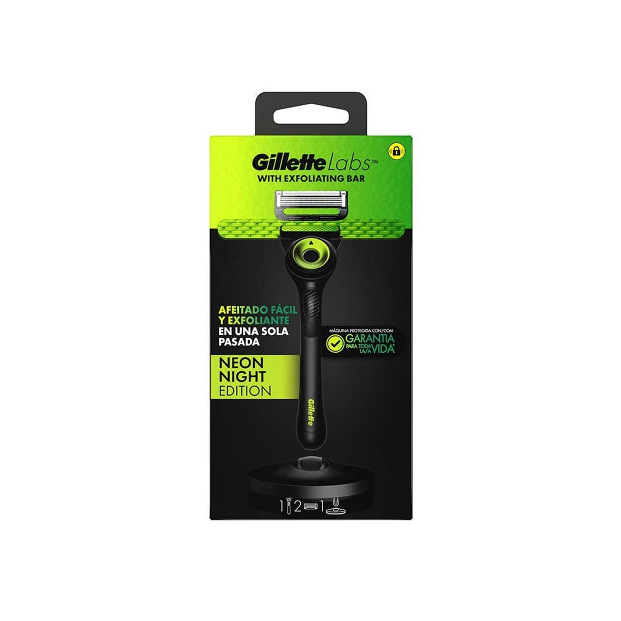Buy Gillette Labs With Exfoliating Bar Neon Night Edition · South Korea