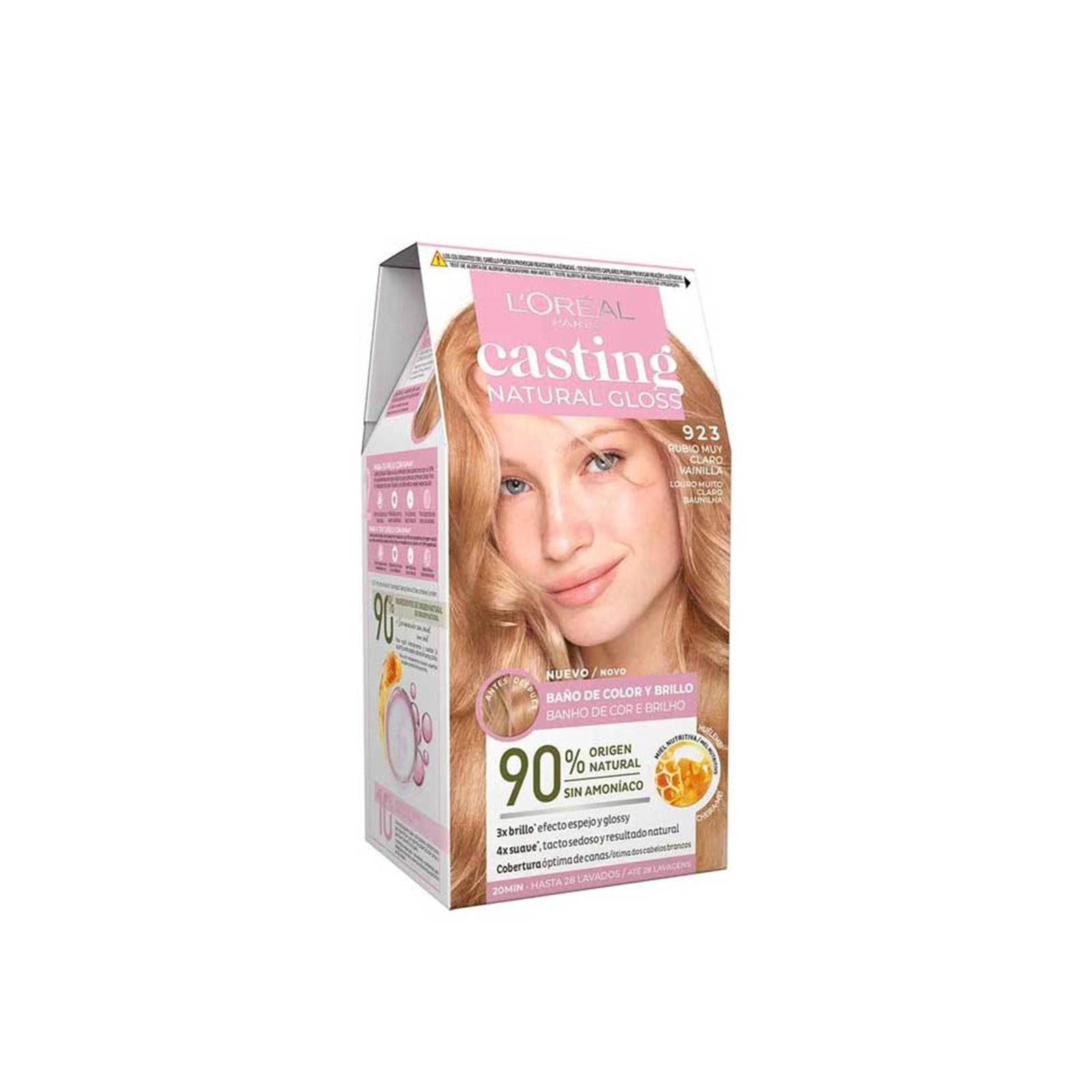 Buy L'Oréal Paris Casting Natural Gloss 923 Vanilla Lightest Blonde