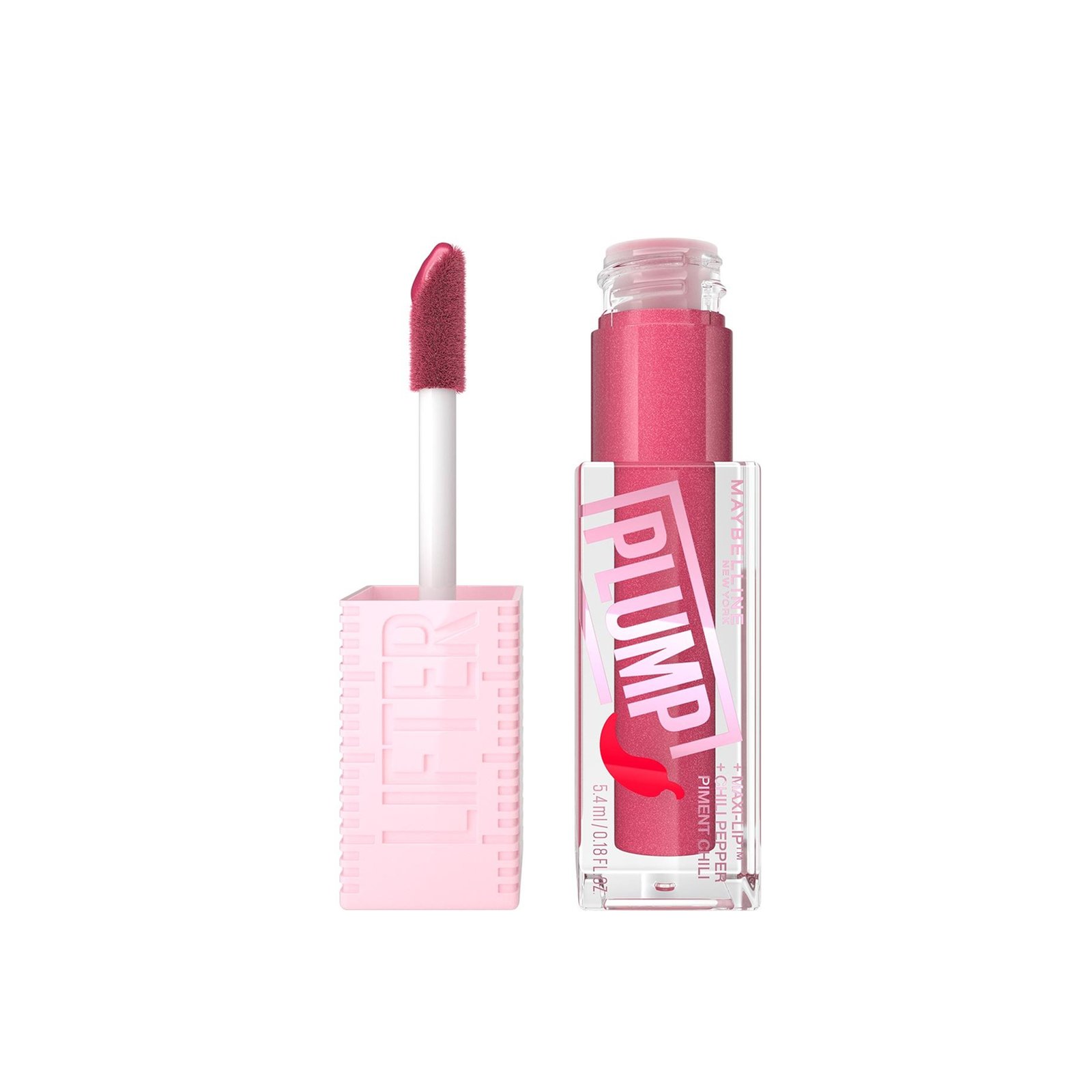Maybelline Lifter Plump Lip Plumping Gloss 002 Mauve Bite 5.4Ml Chile