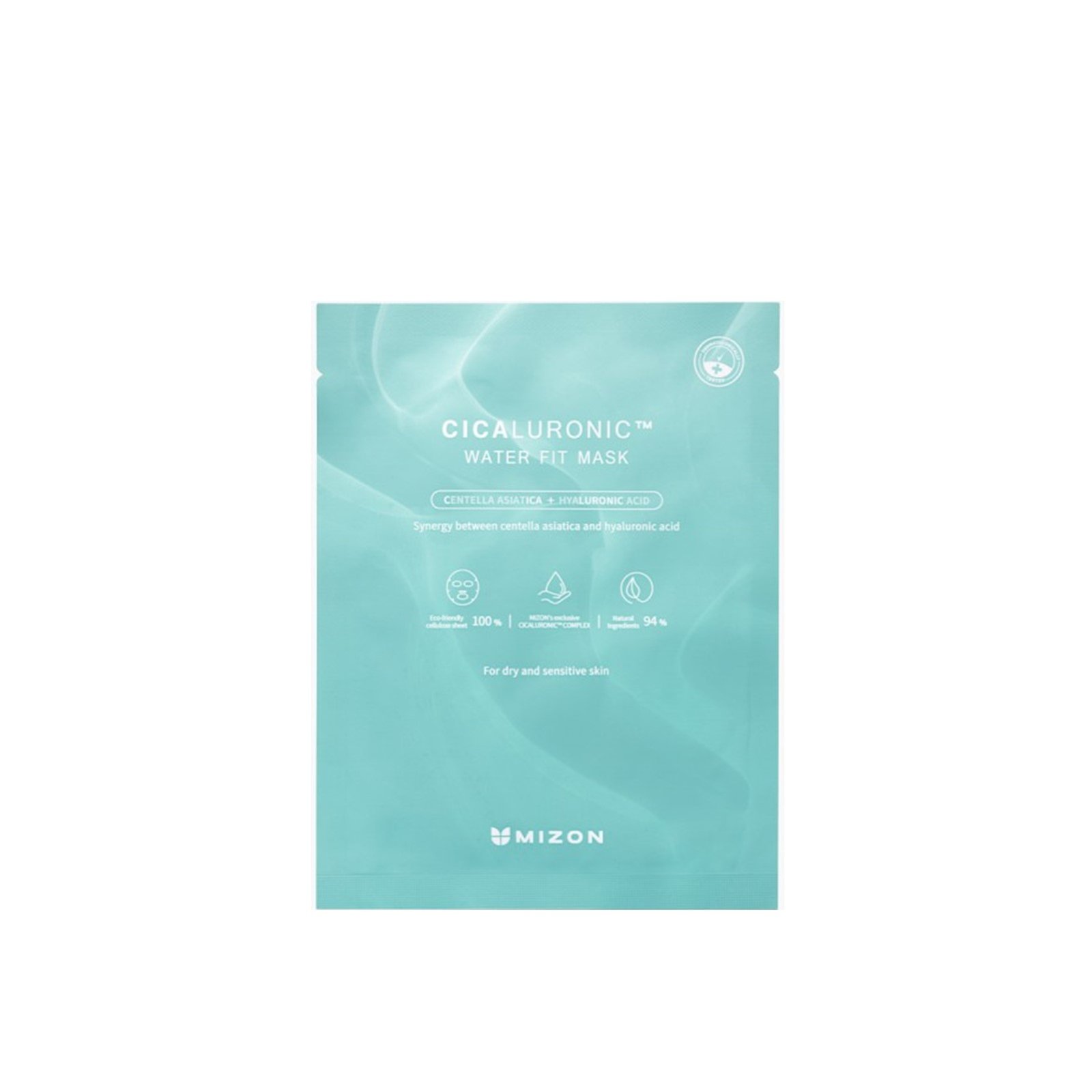 Mizon Cicaluronic Water Fit Mask 24g x 10ea main image 1