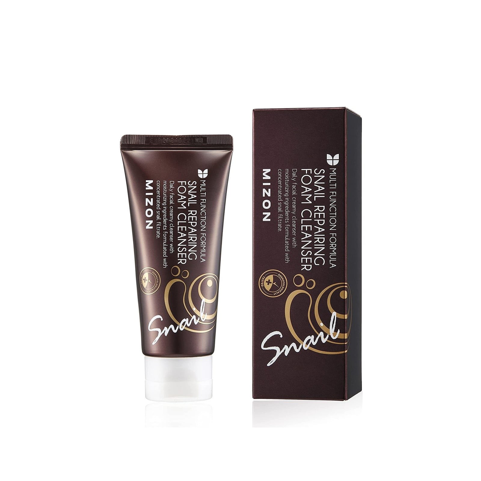 Mizon multi function formula snail repairing foam cleanser 60ml israel