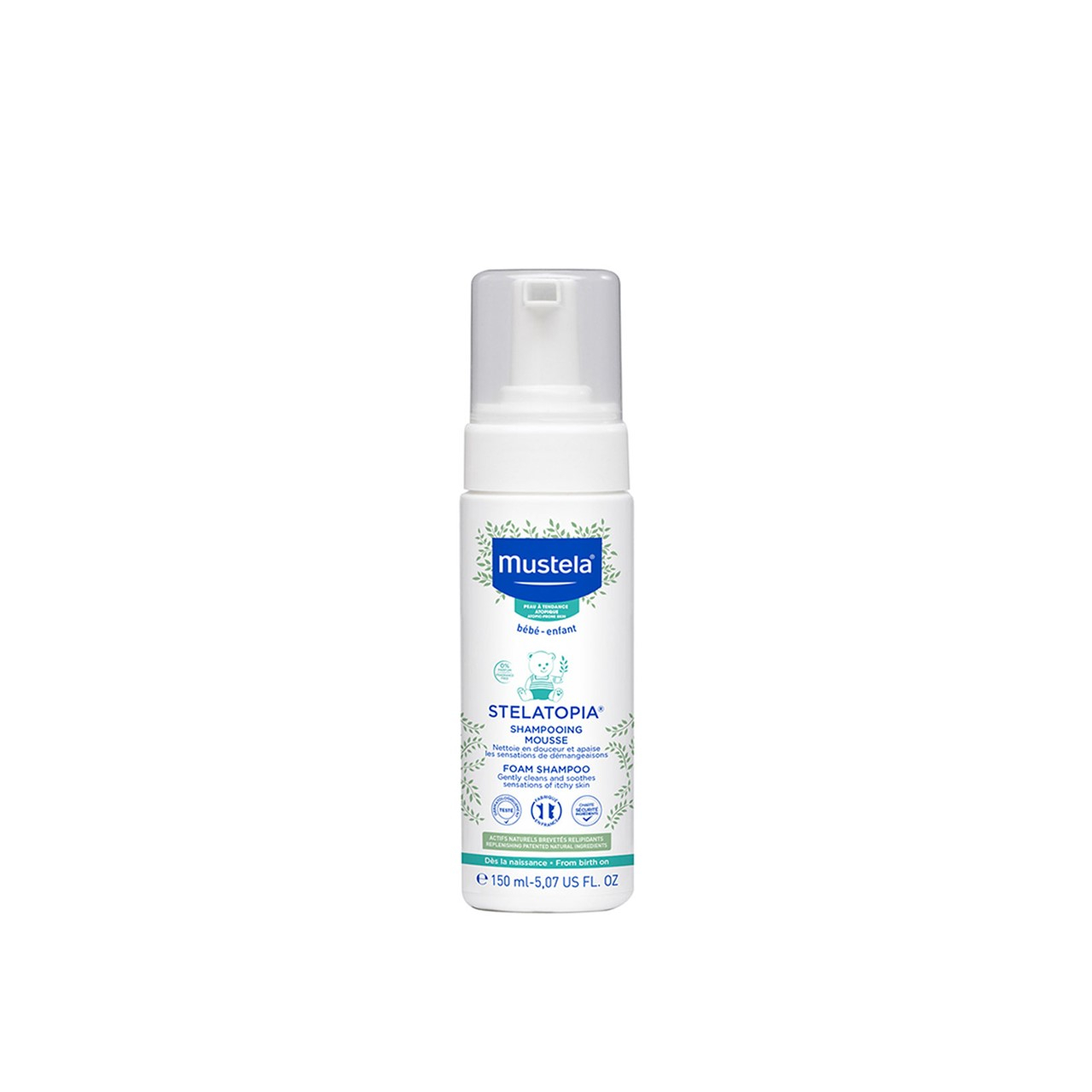 Comprar Mustela Stelatopia Shampoo Espuma Desconforto & Comichão 150Ml