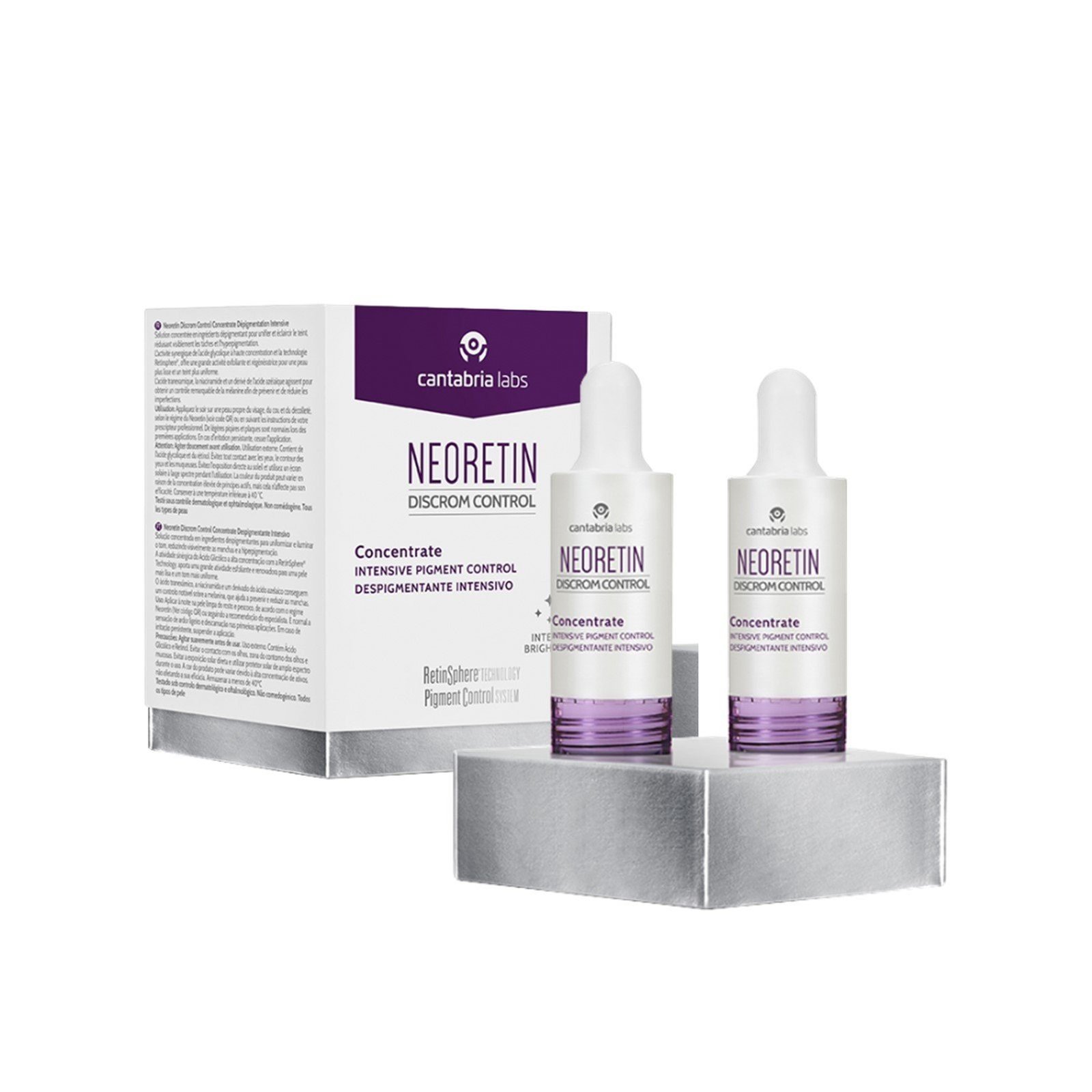 Neoretin Discrom Control Concentrate Intensive Pigment Corrector 2x10ml ...