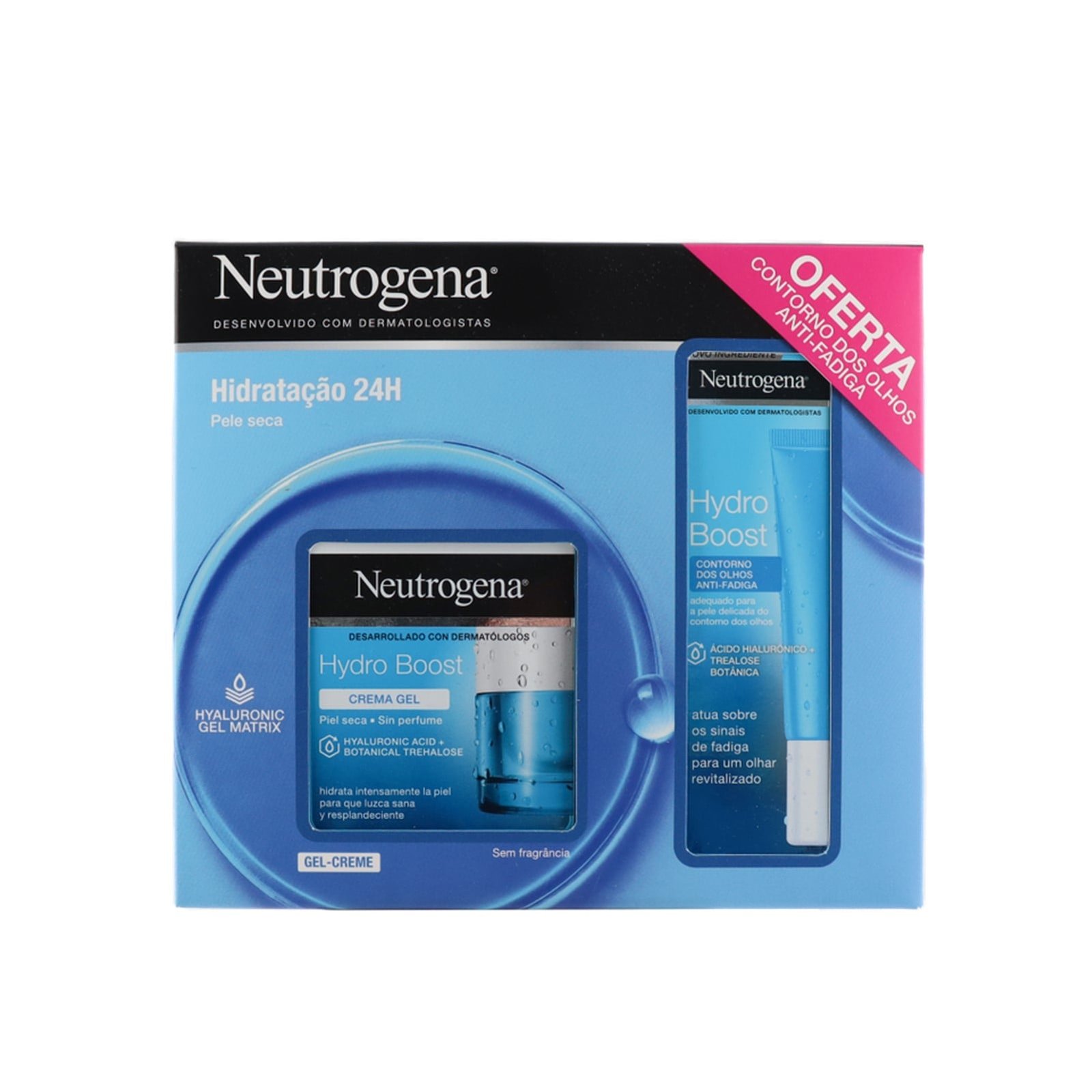 Buy Neutrogena Hydro Boost Gel Cream 50ml + Eye Contour 15ml · Malaysia