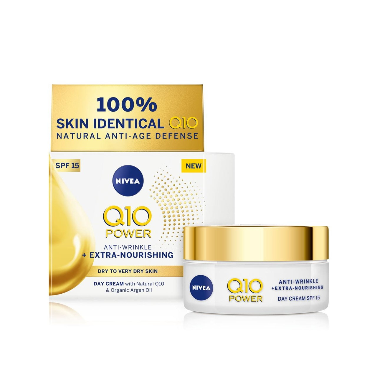 Buy Nivea Q10 Power AntiWrinkle + ExtraNourishing Day Cream SPF15 50ml · Canada