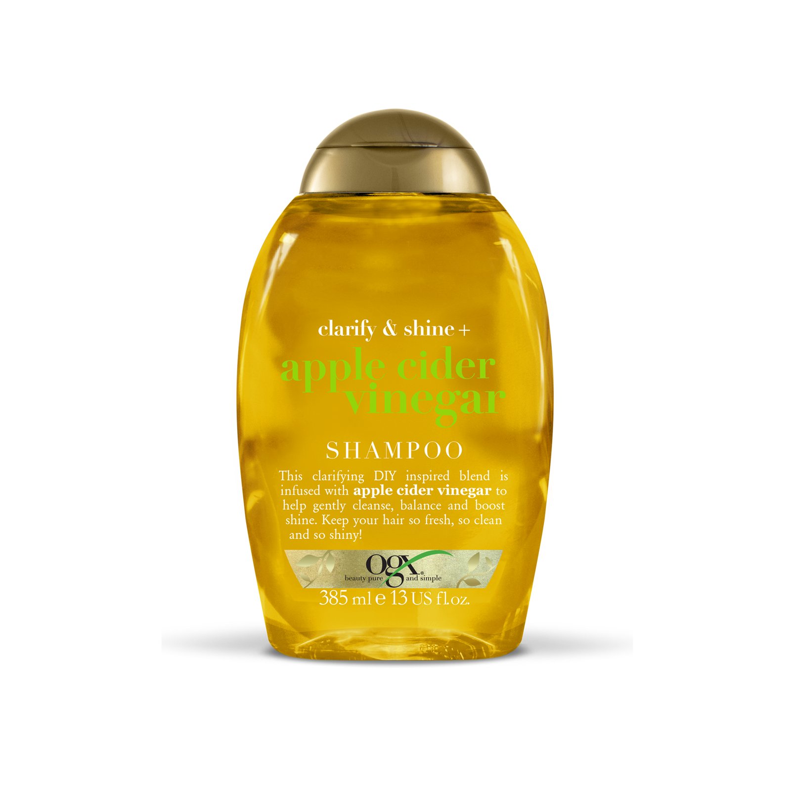 Buy OGX Clarify & Shine + Apple Cider Vinegar Shampoo 385ml · Ireland