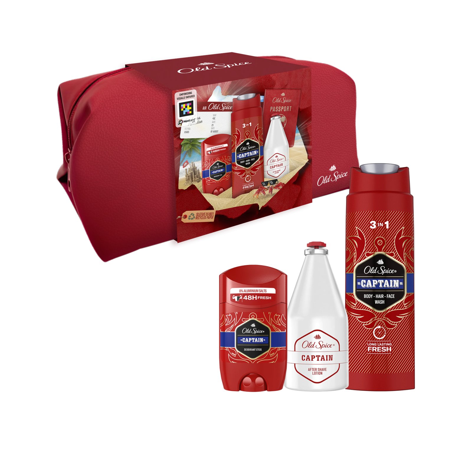 Old Spice Captain Travel Bag Coffret