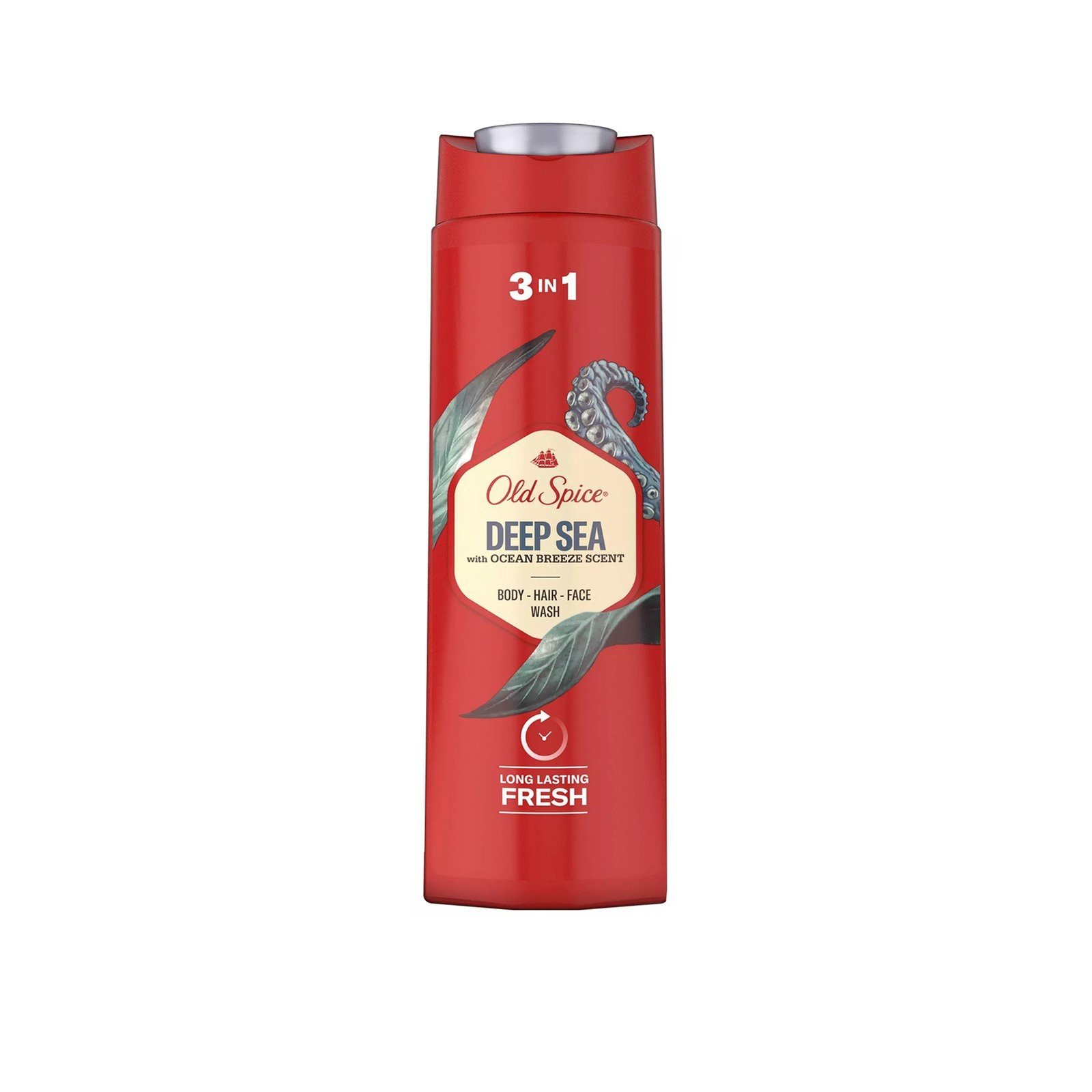 Old Spice Deep Sea 3-In-1 Shower Gel 400ml (13.53fl oz) USA