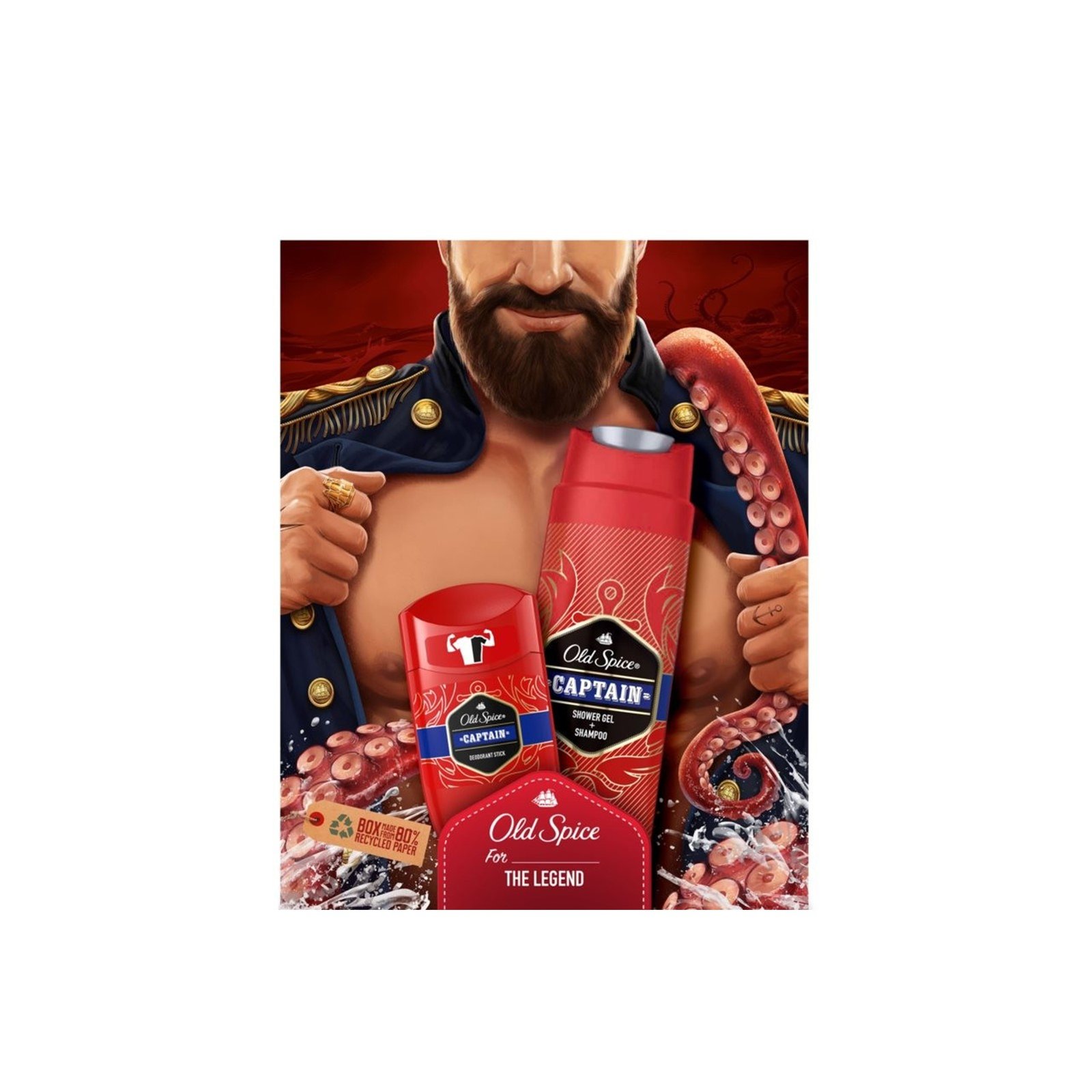 Buy Old Spice The Legend Captain Coffret · Switzerland